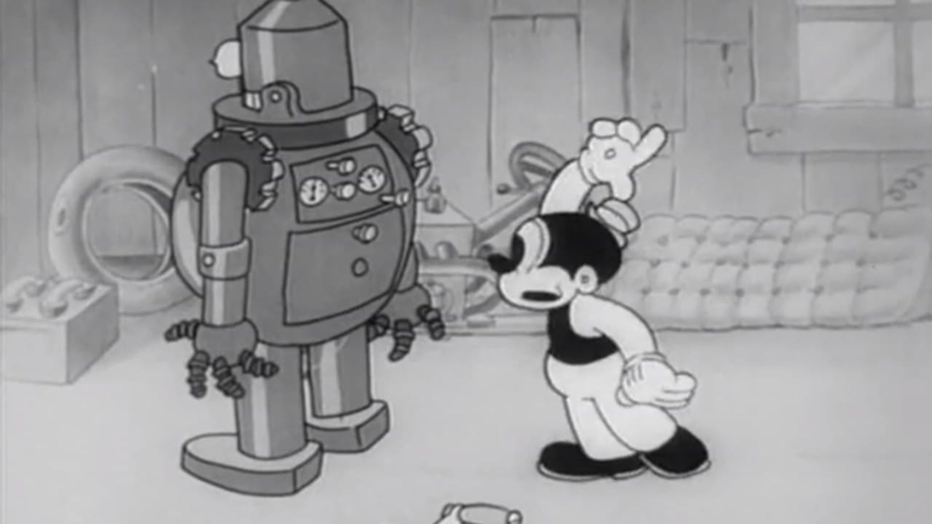 Bosko's Mechanical Man background