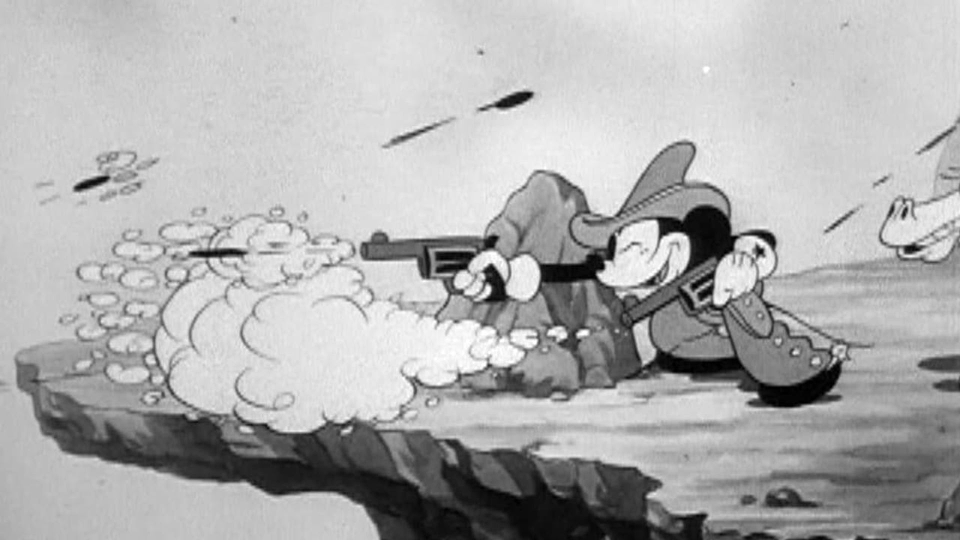 Two-Gun Mickey background