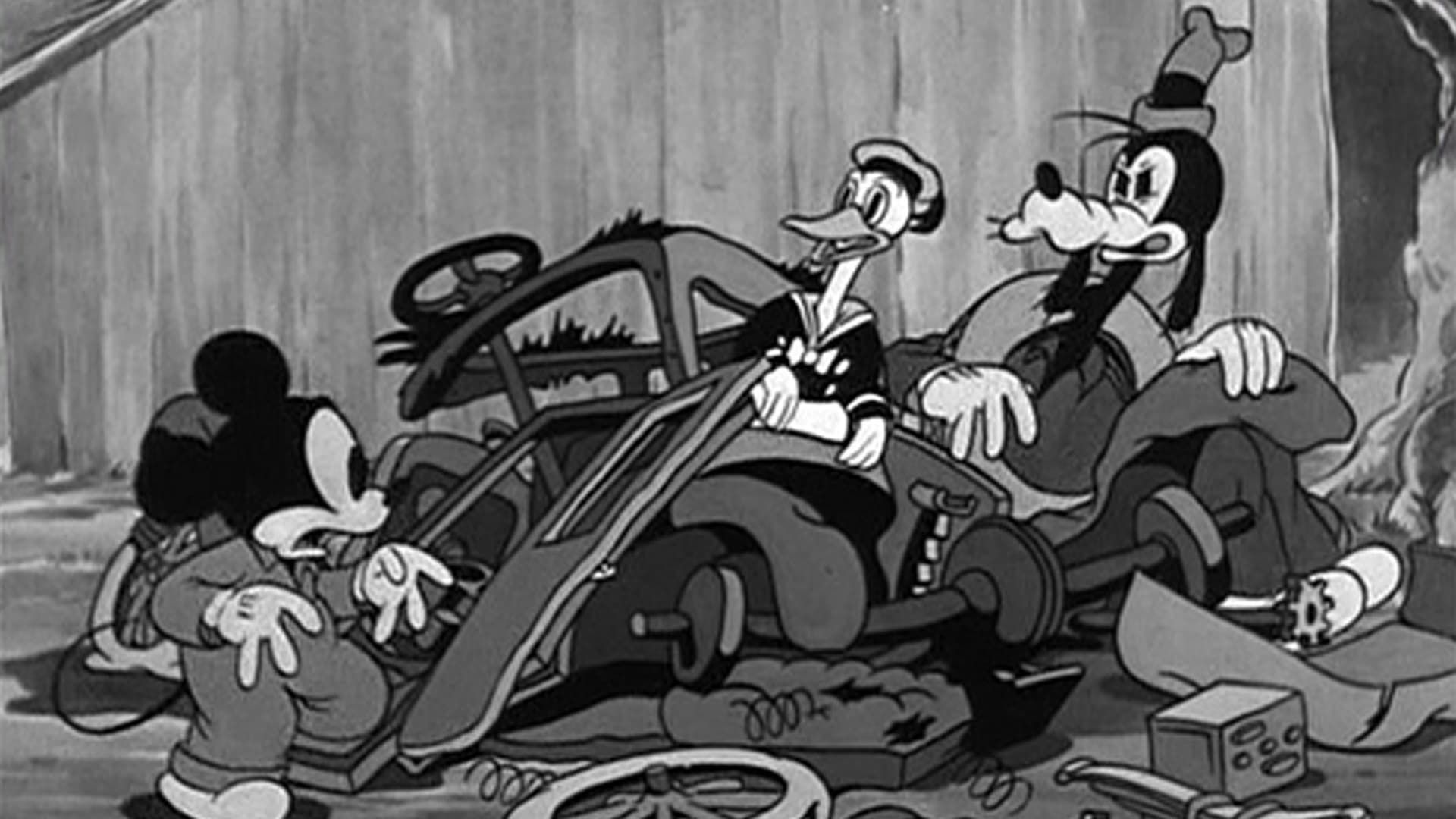 Mickey's Service Station background