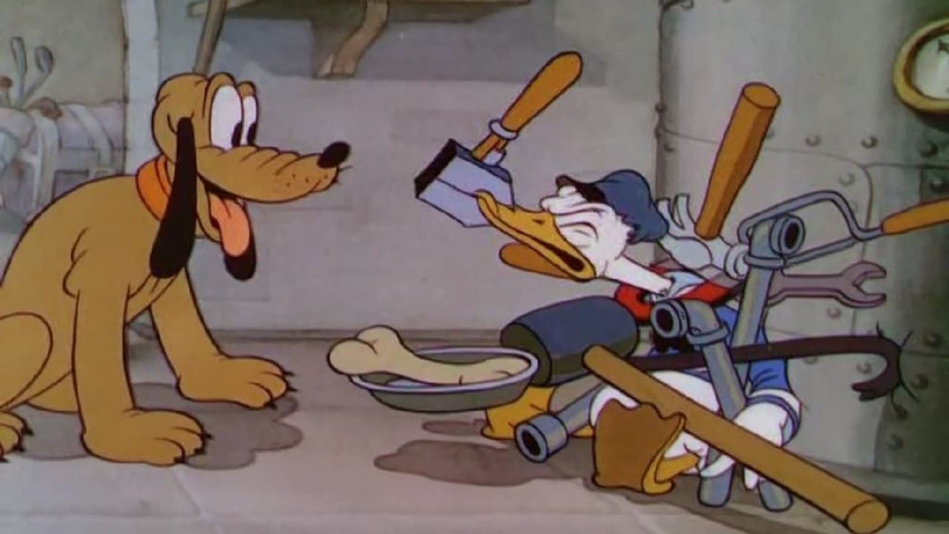 Donald and Pluto background