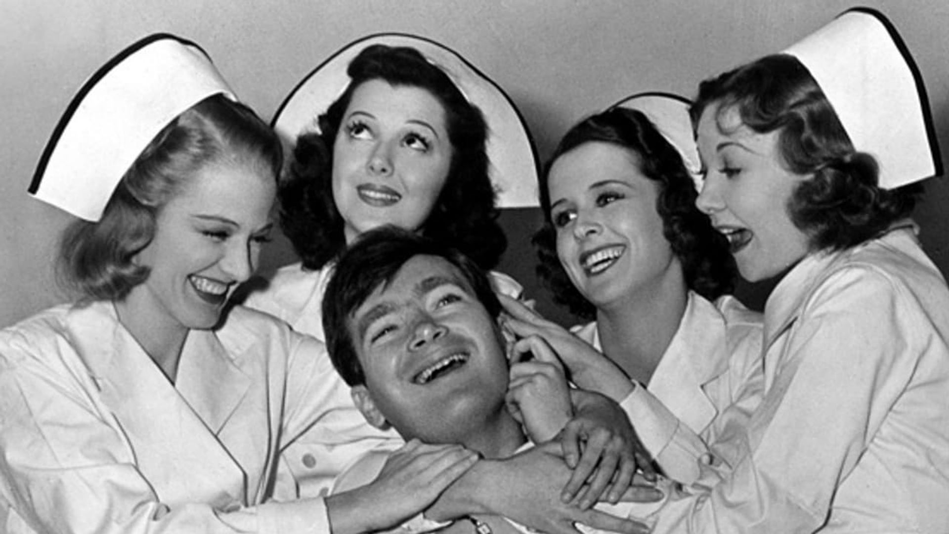 Four Girls in White background