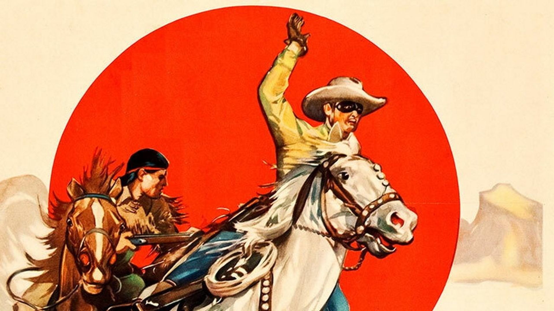 The Lone Ranger Rides Again background