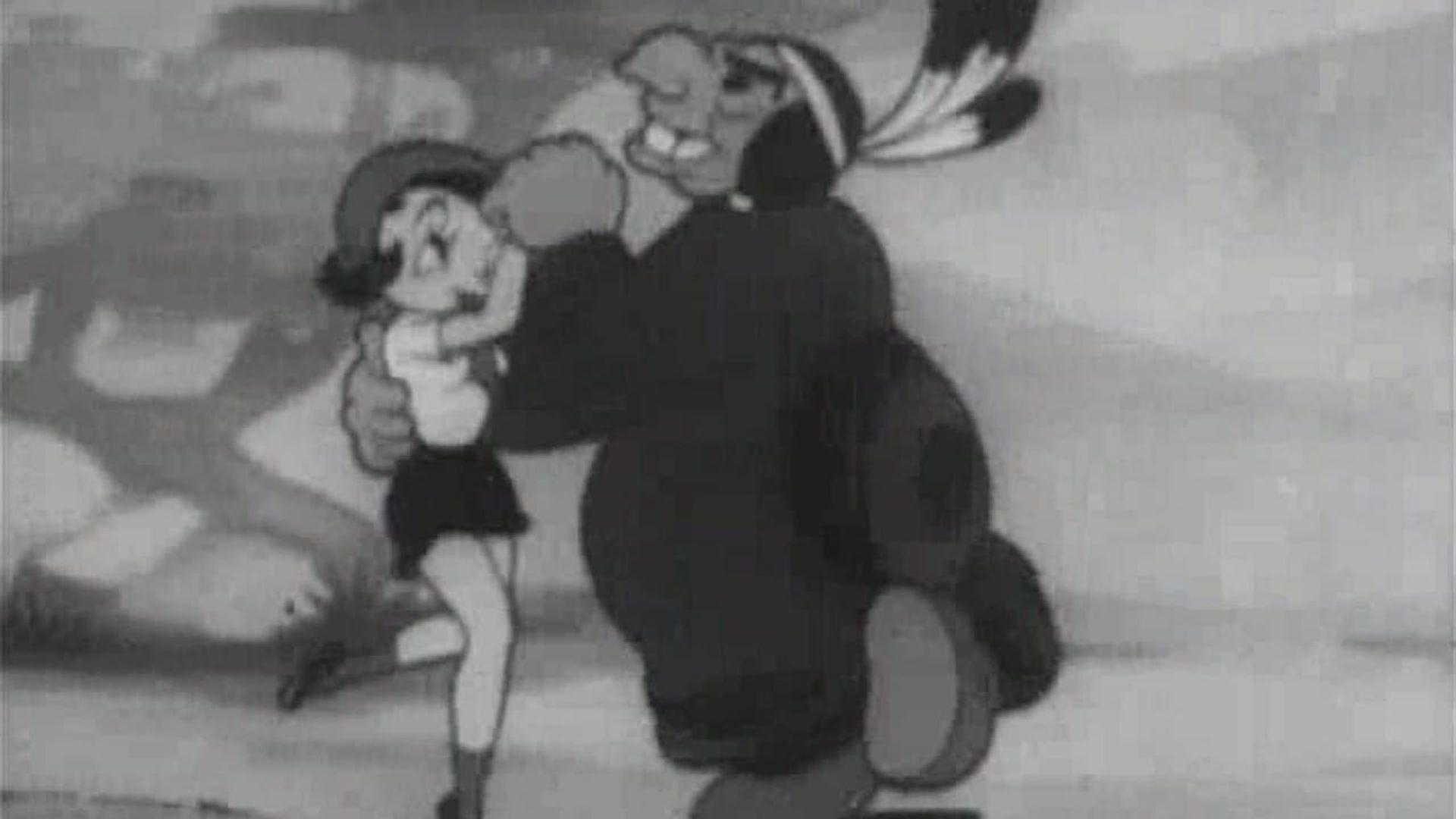 Betty Boop- Rhythm on the Reservation background