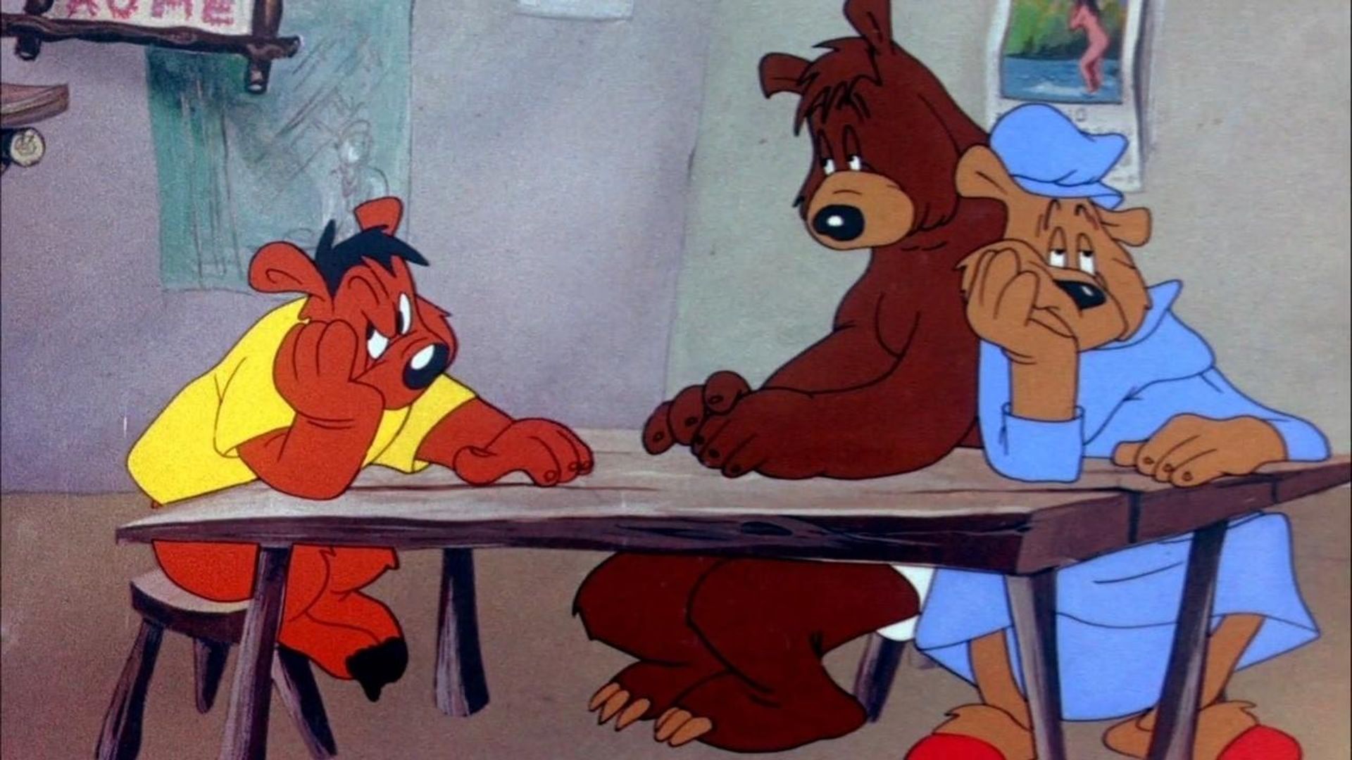 Bugs Bunny and the Three Bears background