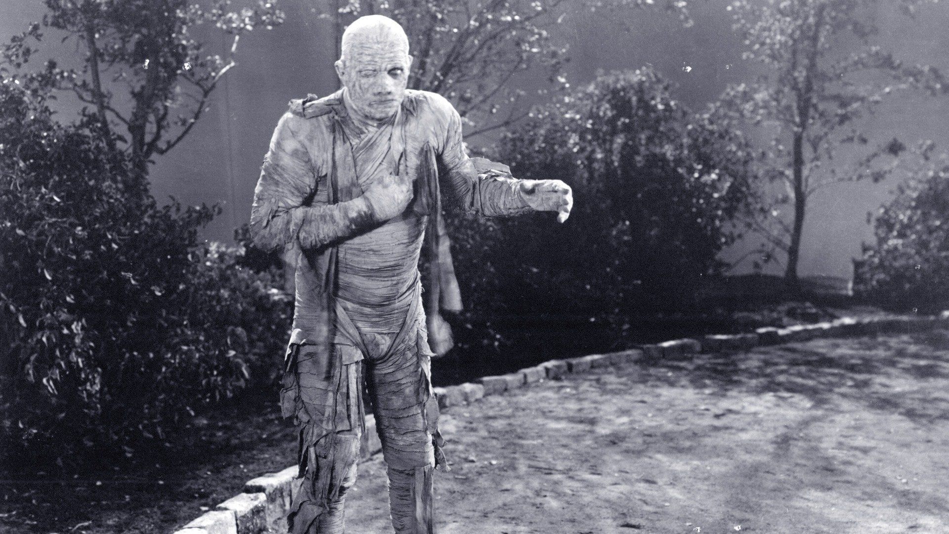 The Mummy's Ghost background