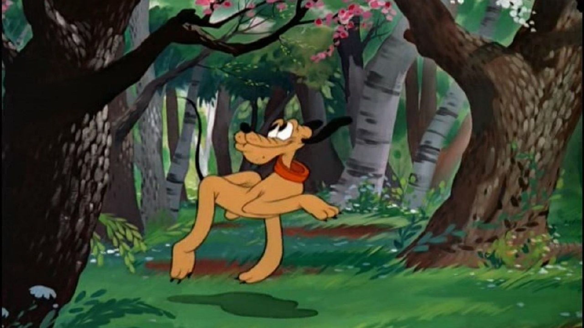 Springtime for Pluto background
