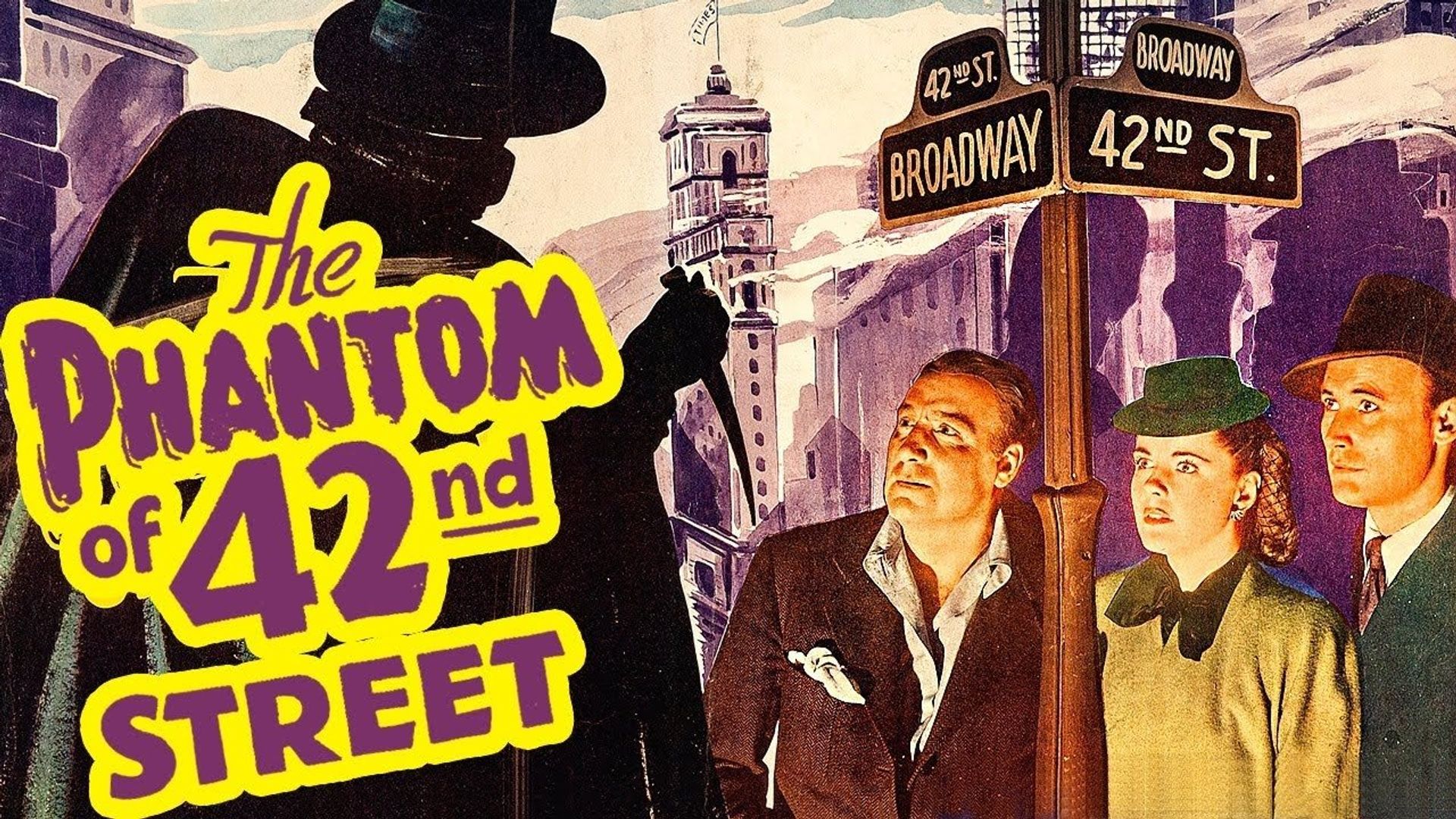 The Phantom of 42nd Street background