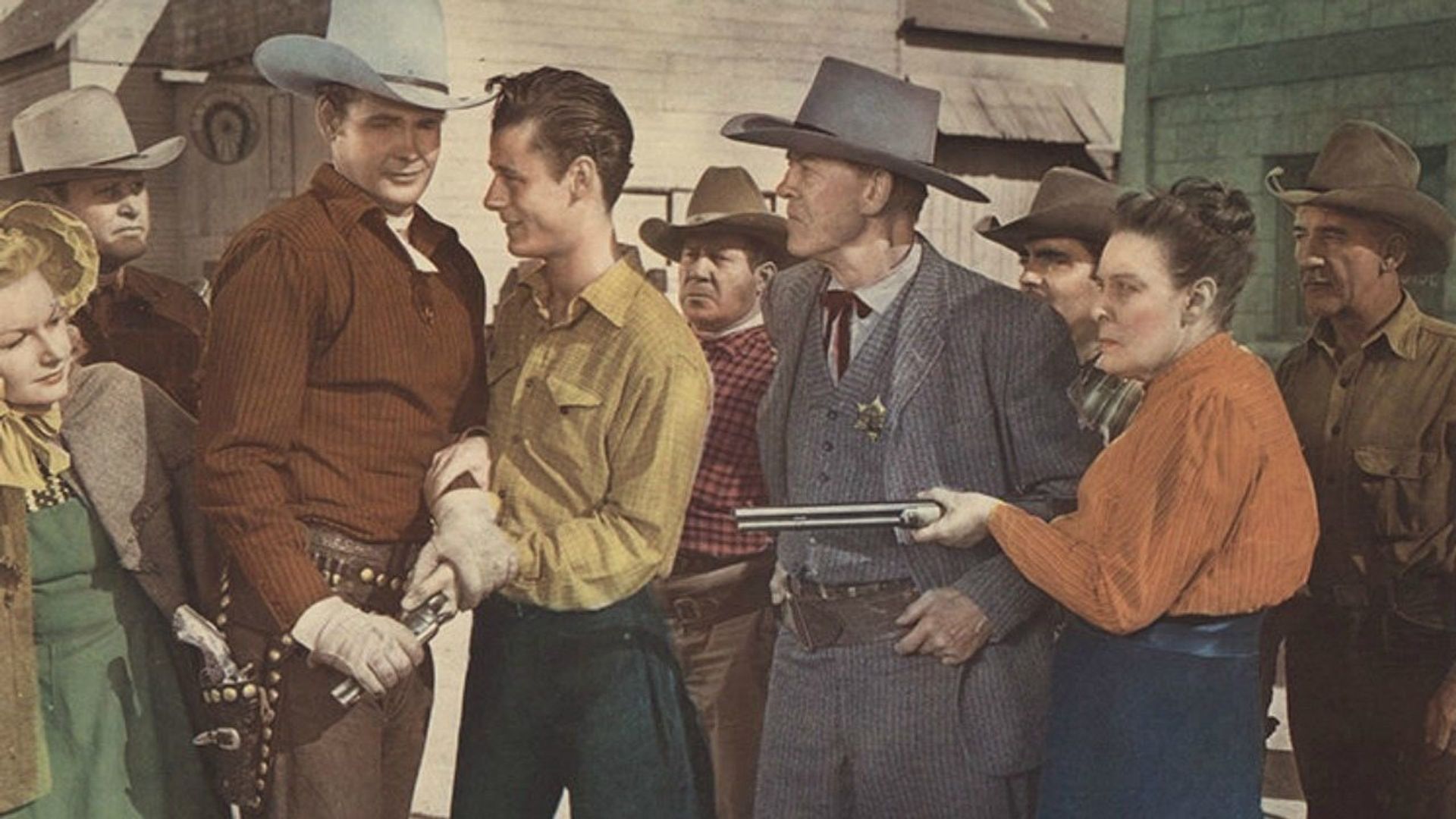 Rough Riders of Cheyenne background