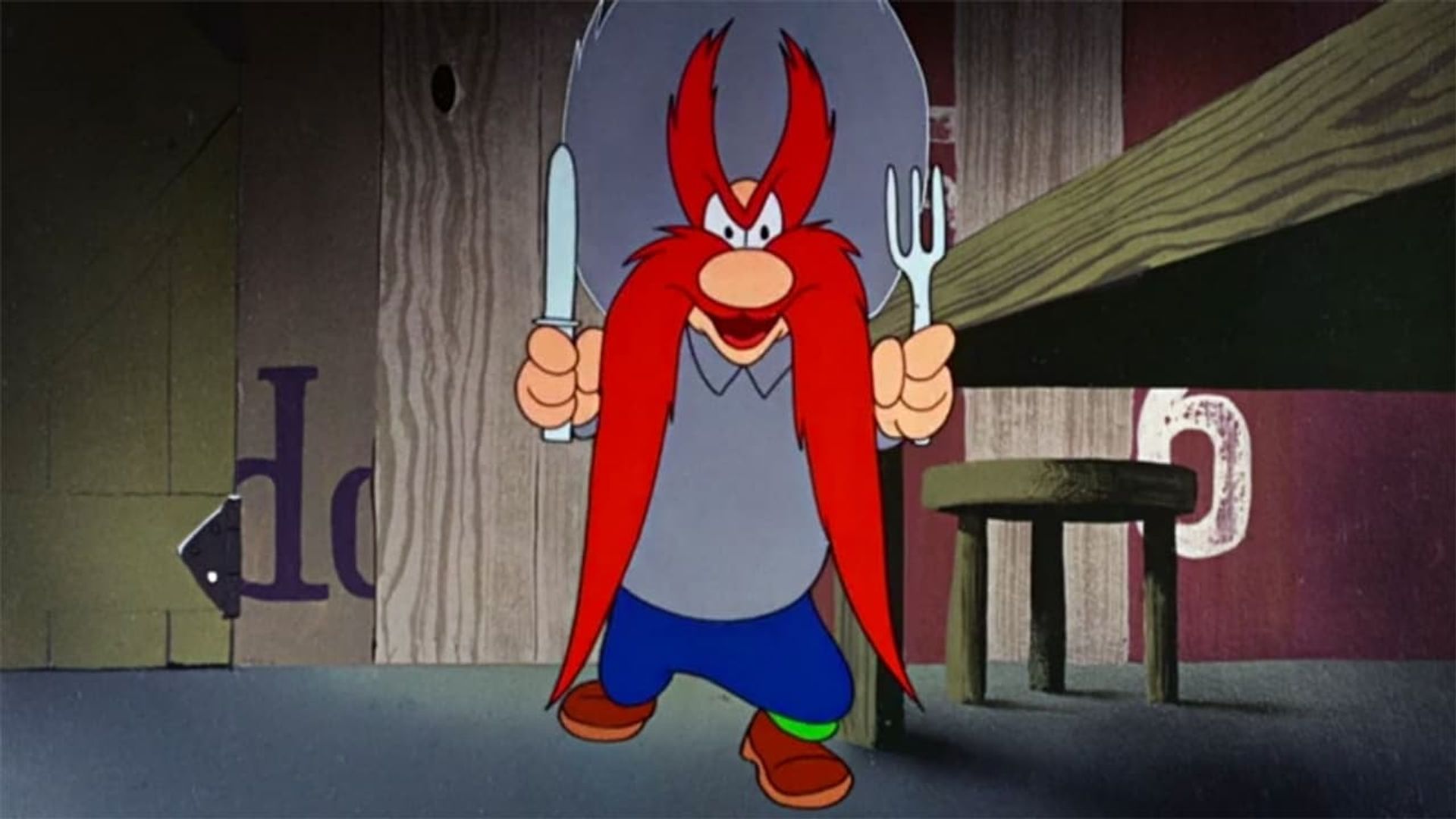Along Came Daffy background