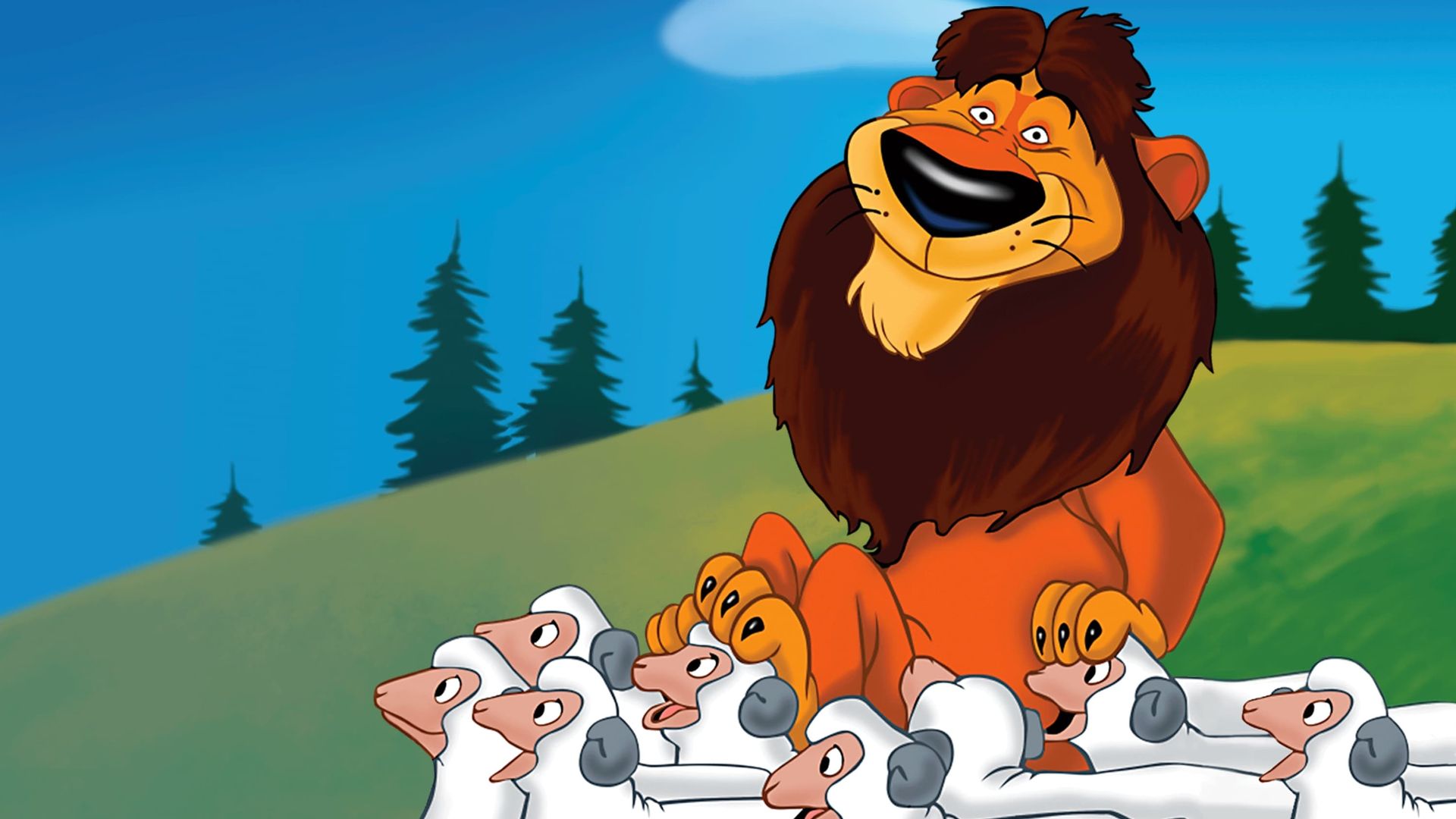 Lambert the Sheepish Lion background