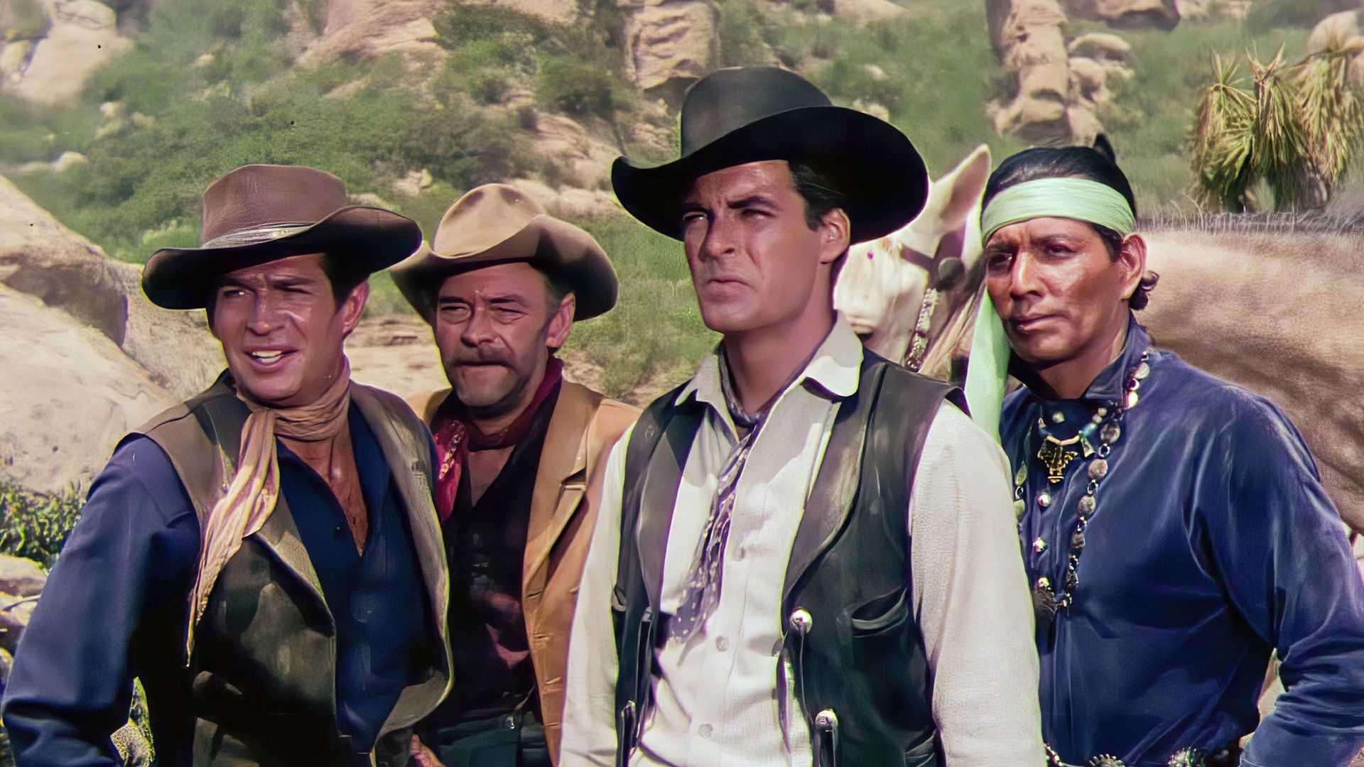 Four Guns to the Border background