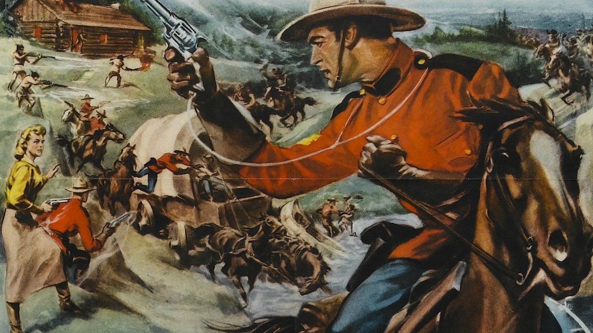 Gunfighters of the Northwest background
