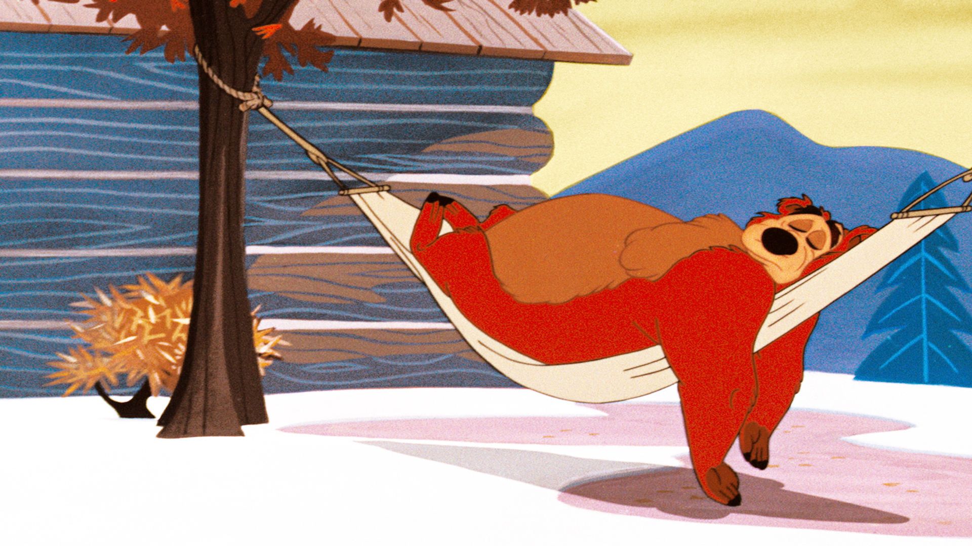 Bearly Asleep background