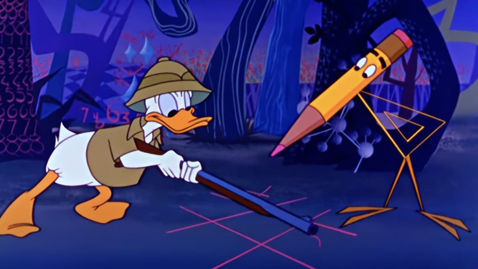 Donald in Mathmagic Land background