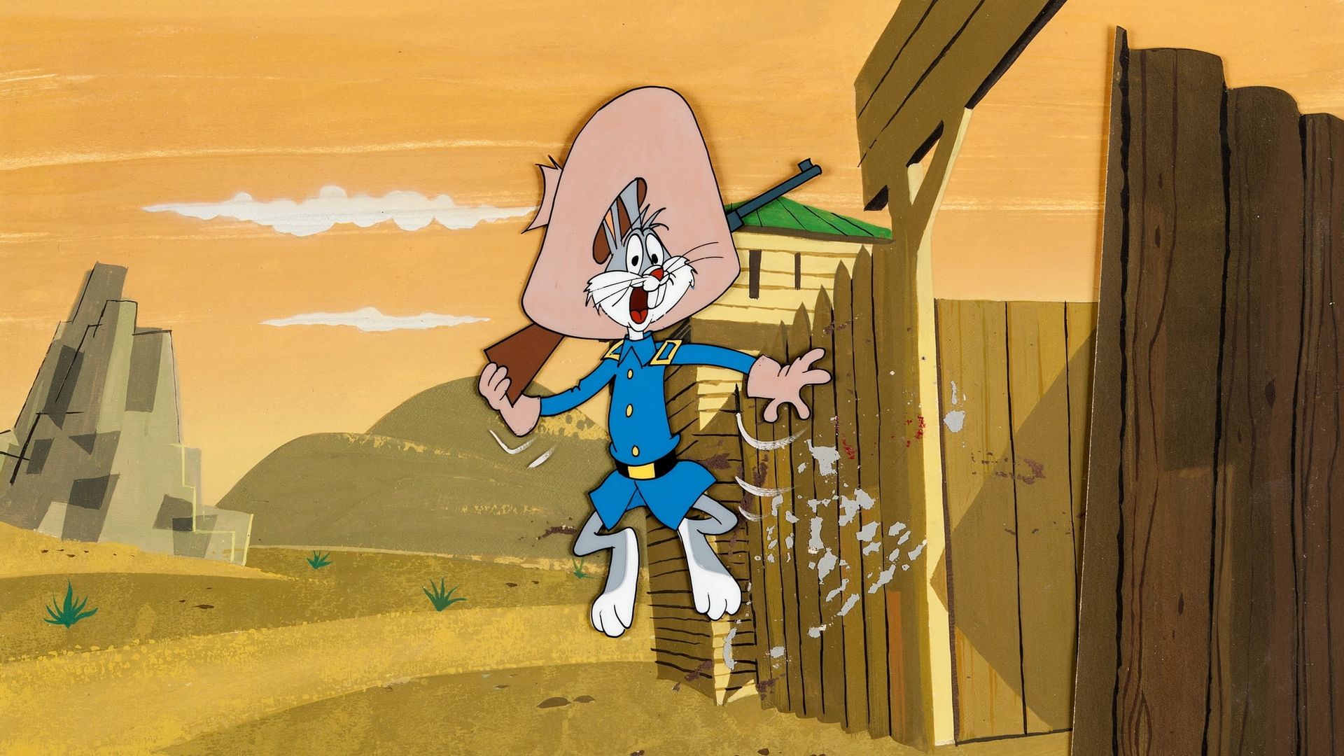 Horse Hare background