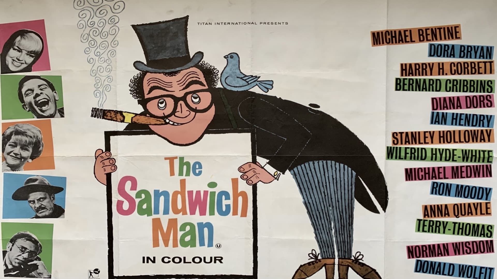 The Sandwich Man background
