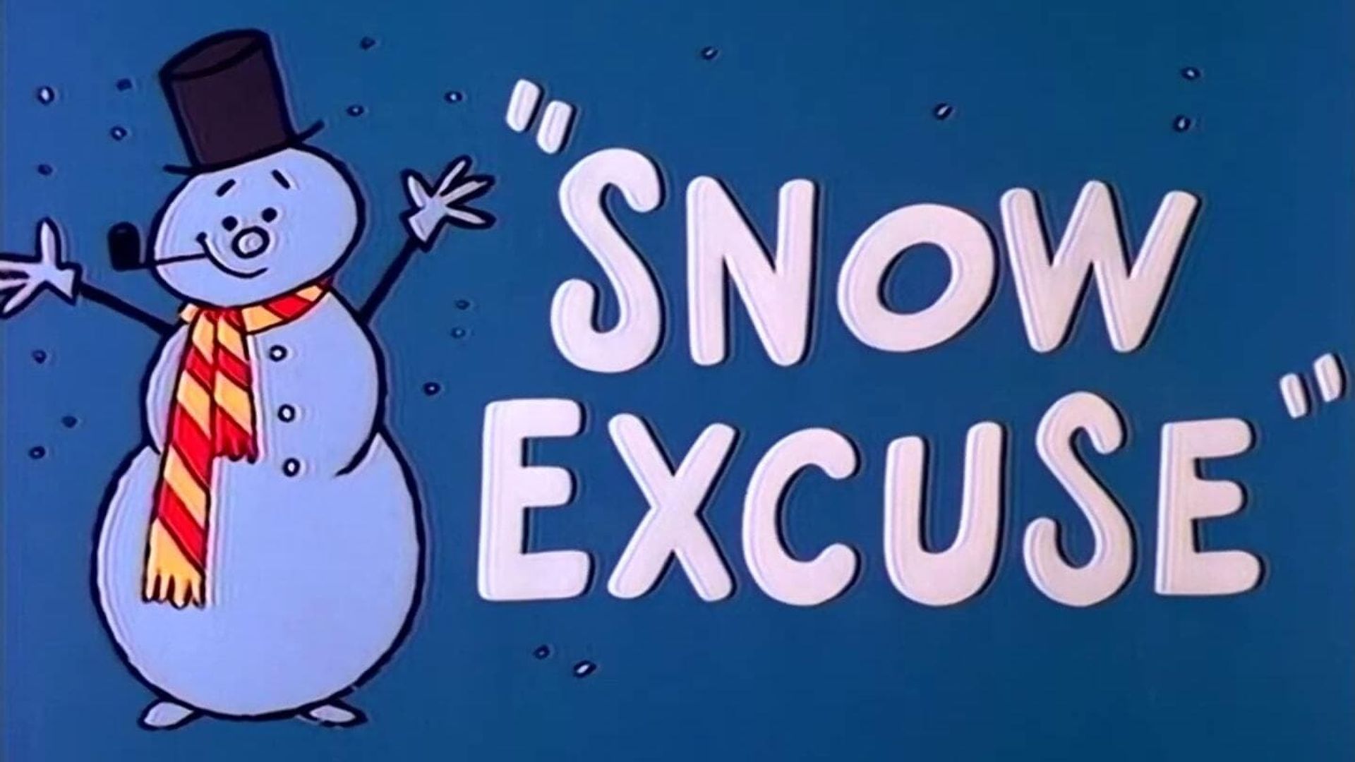 Snow Excuse background