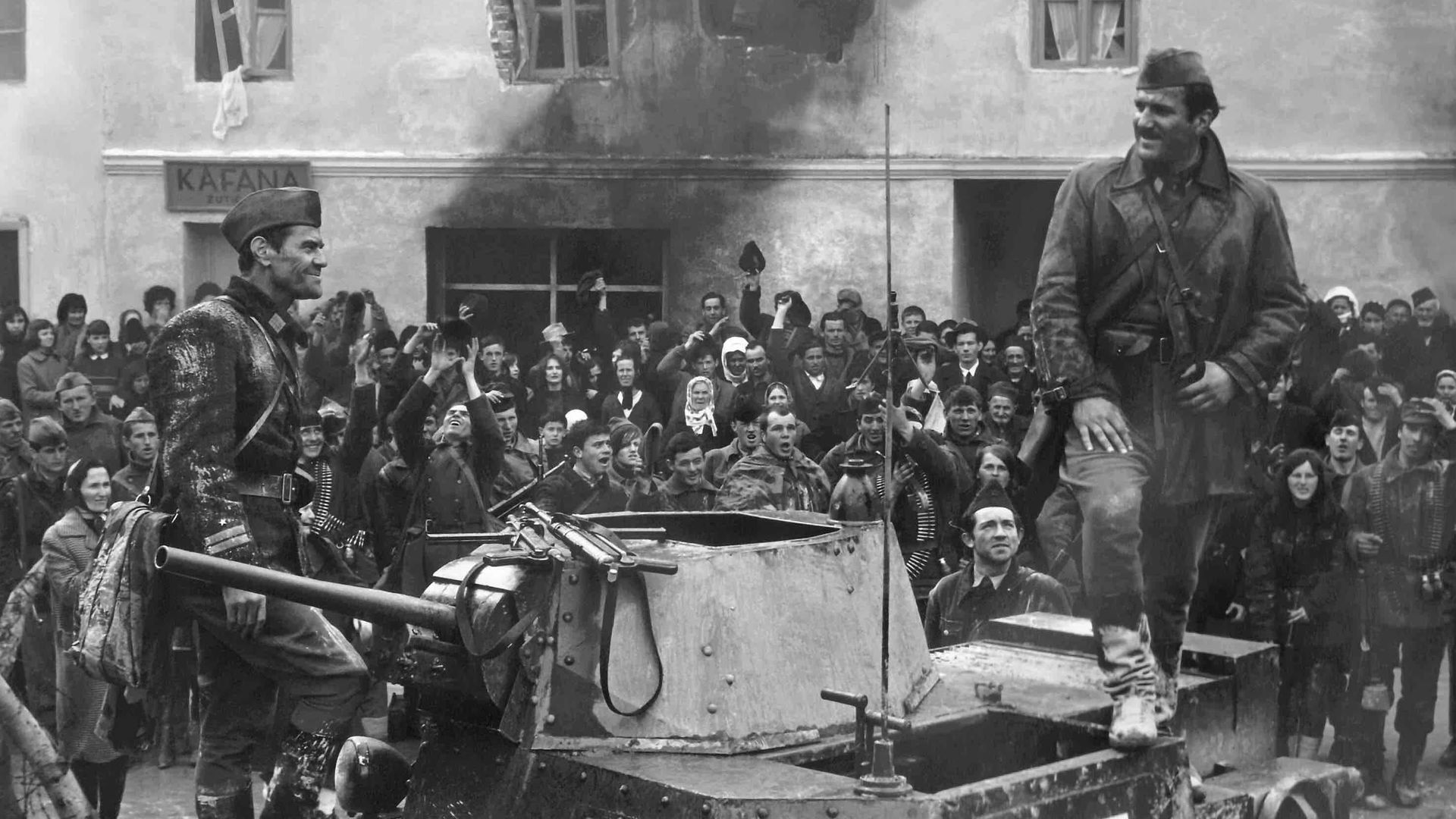 The Battle of Neretva background