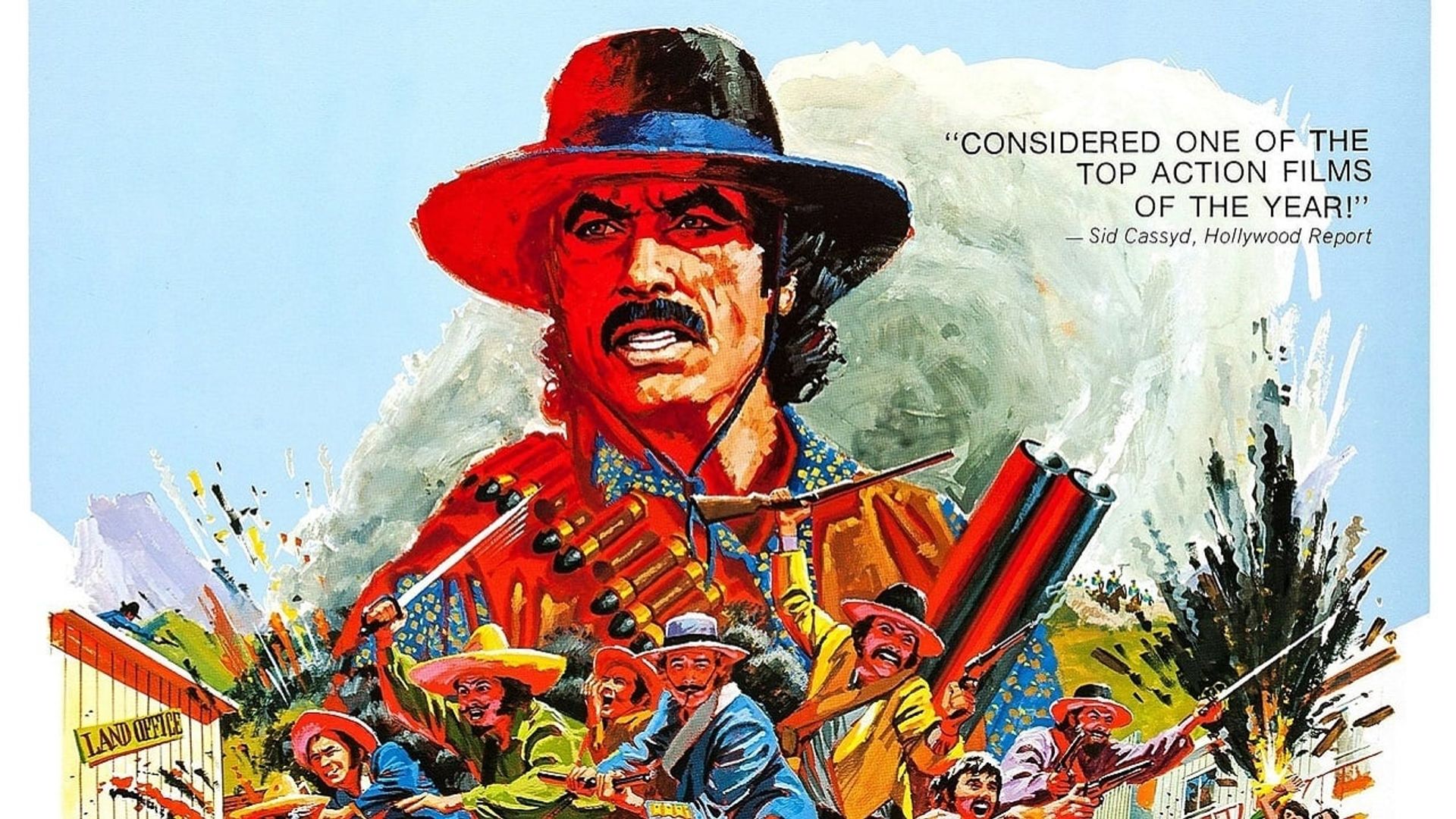 Machismo: 40 Graves for 40 Guns background