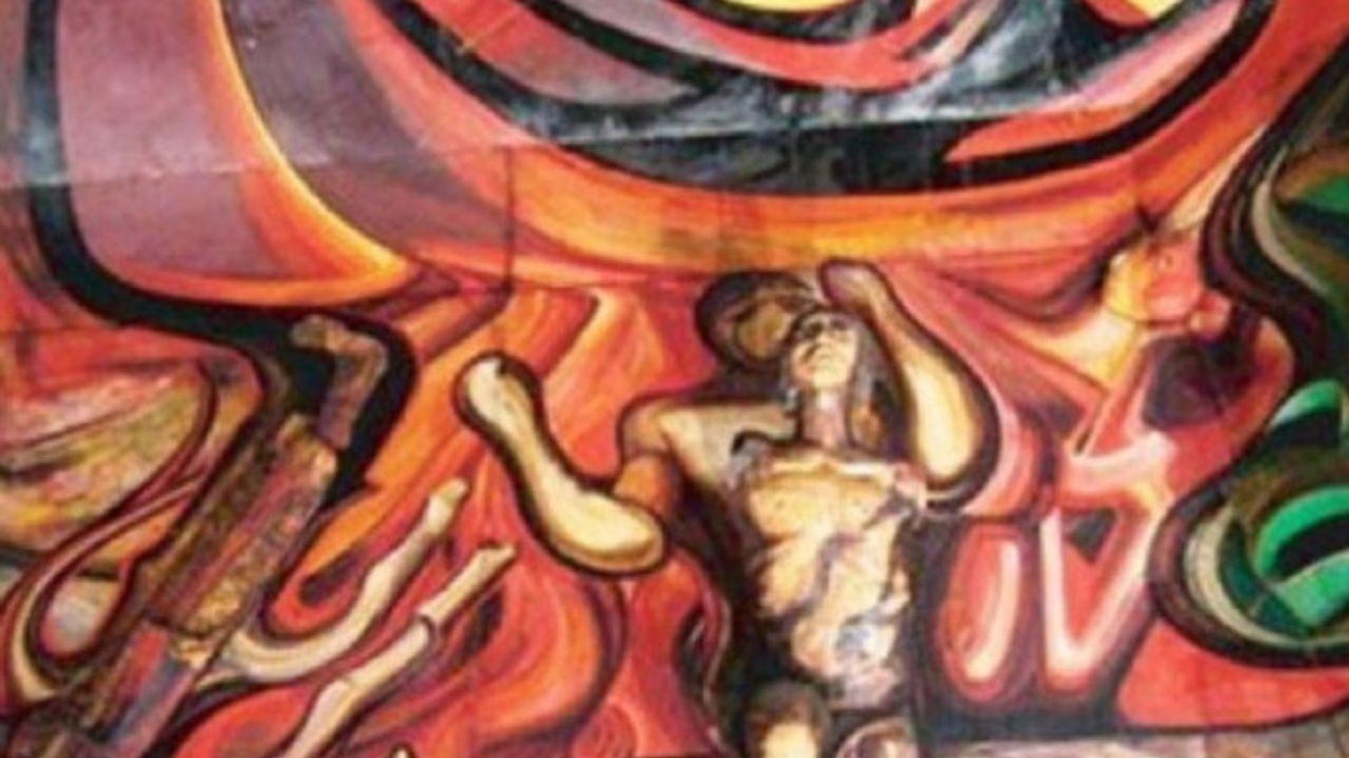 Walls of Fire background