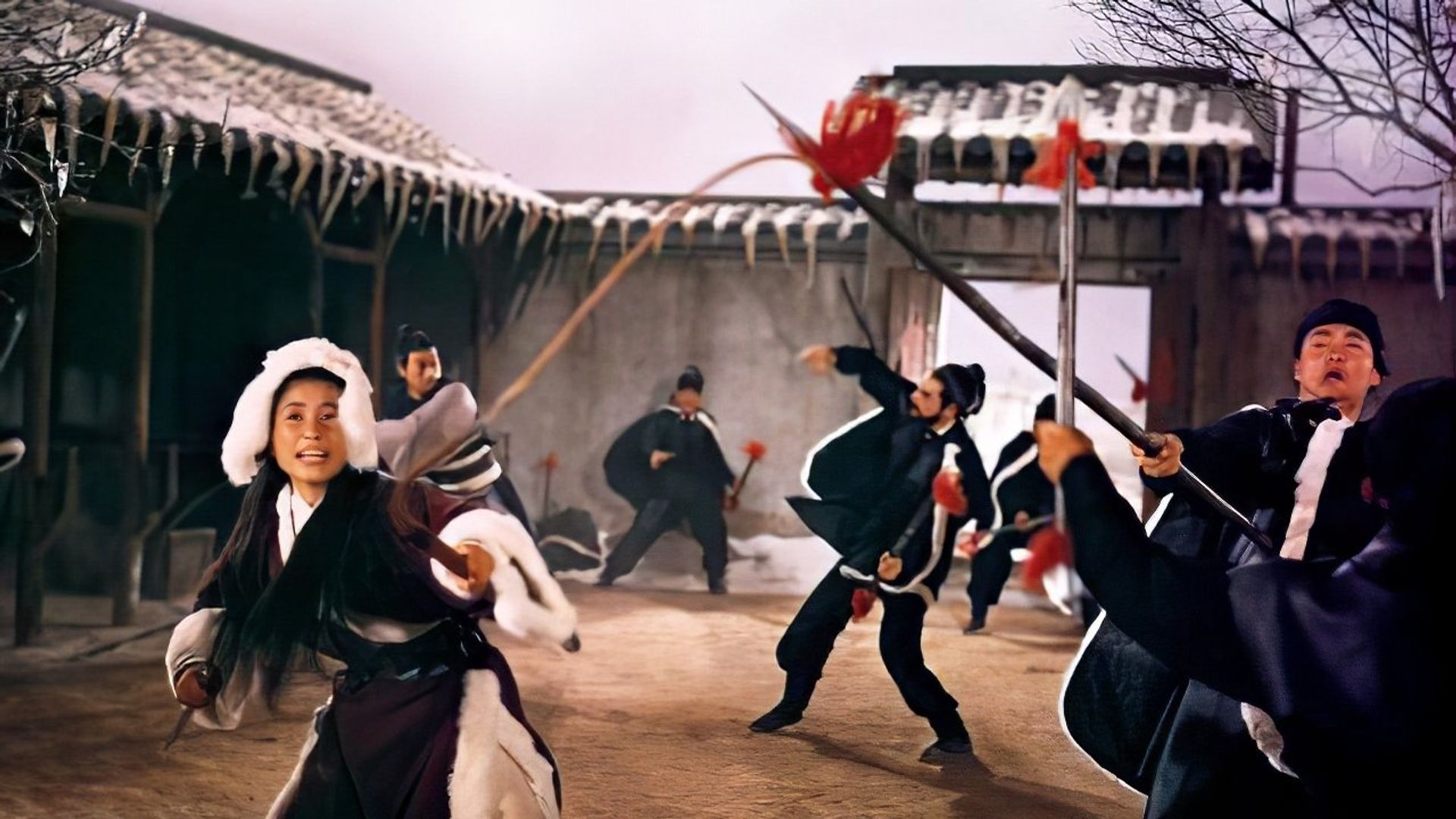 Ying zi shen bian background