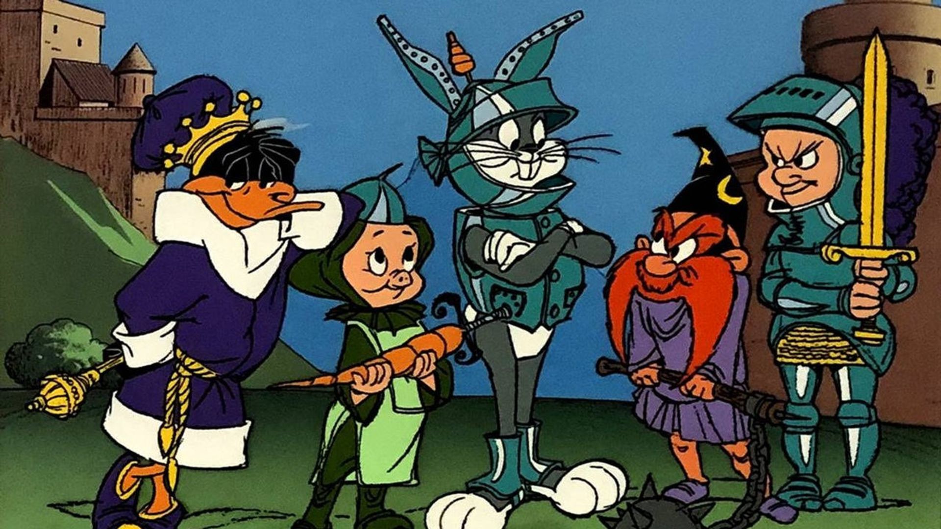 Bugs Bunny in King Arthur's Court background