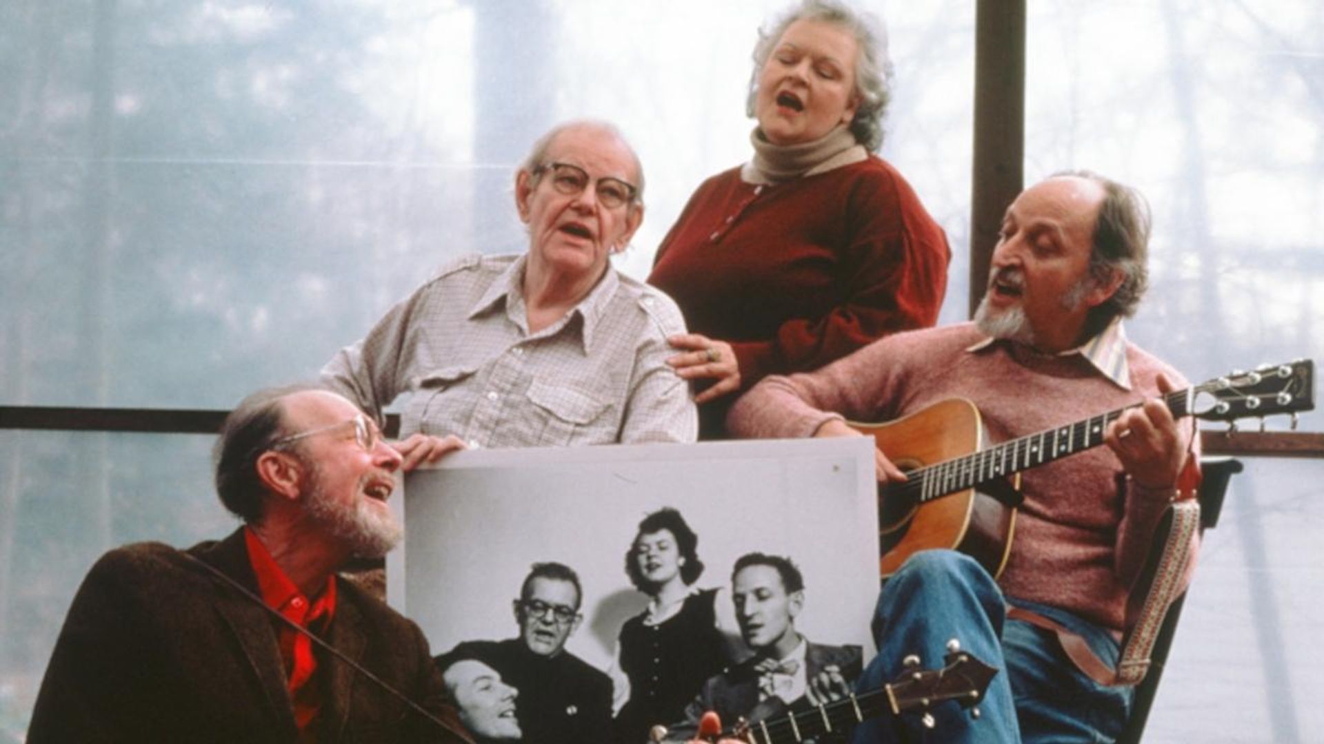 The Weavers: Wasn't That a Time background
