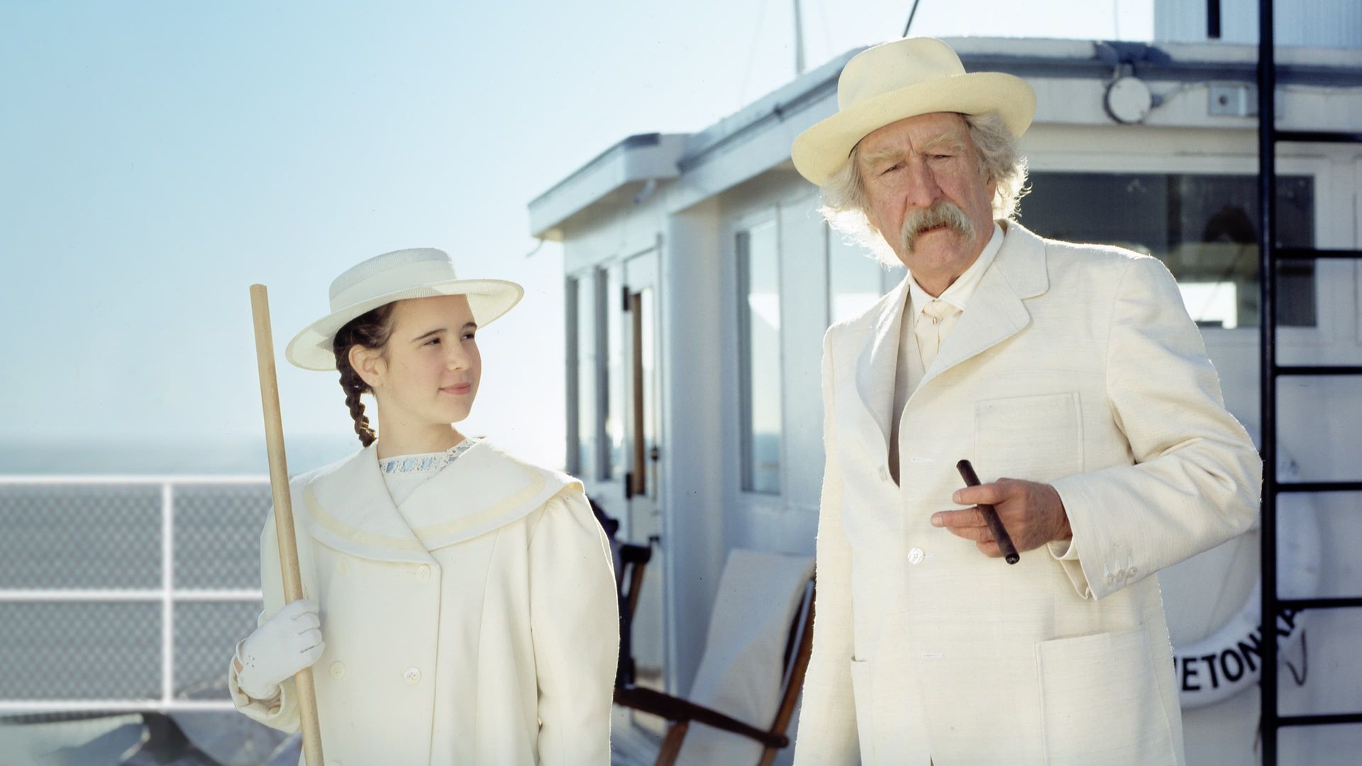 Mark Twain and Me background