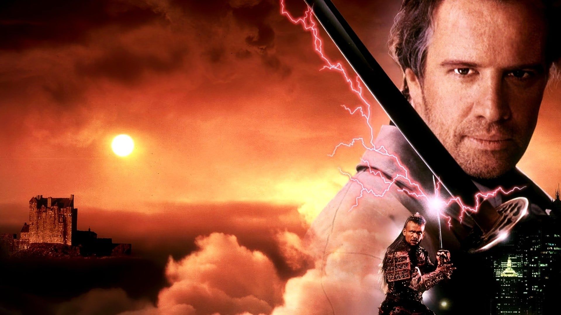 Highlander: The Final Dimension background