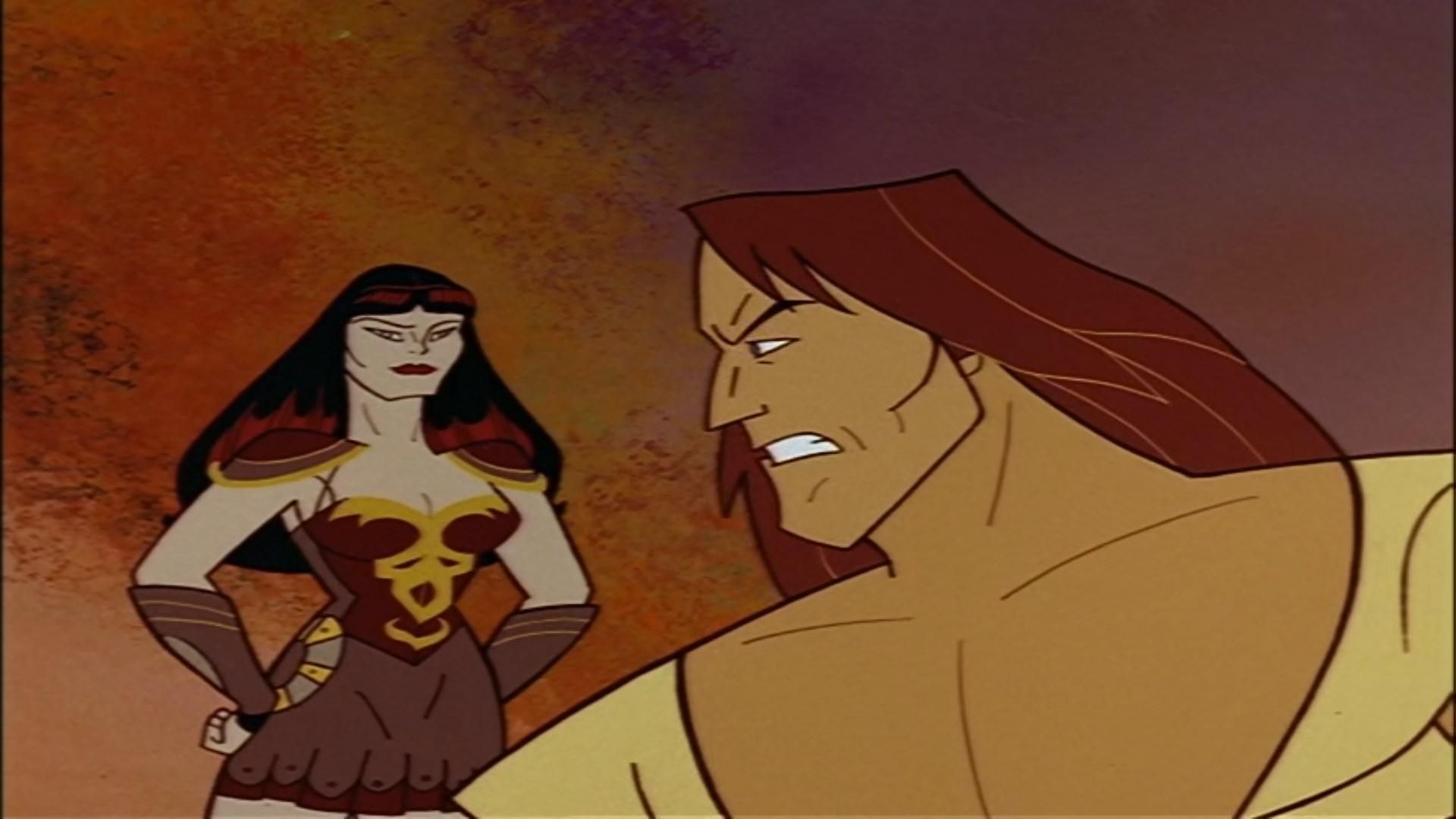 Hercules and Xena - The Animated Movie: The Battle for Mount Olympus background