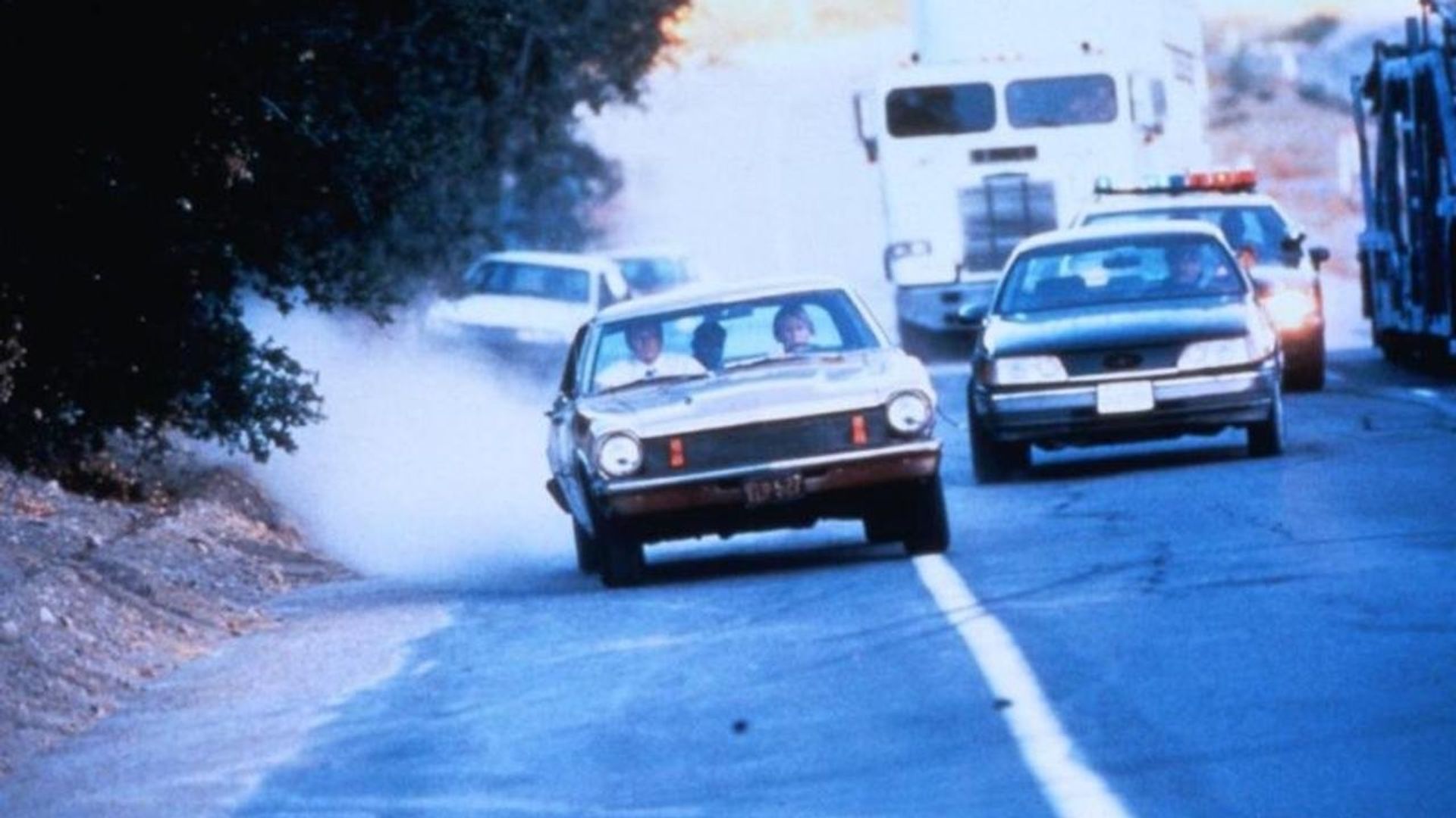 Runaway Car background