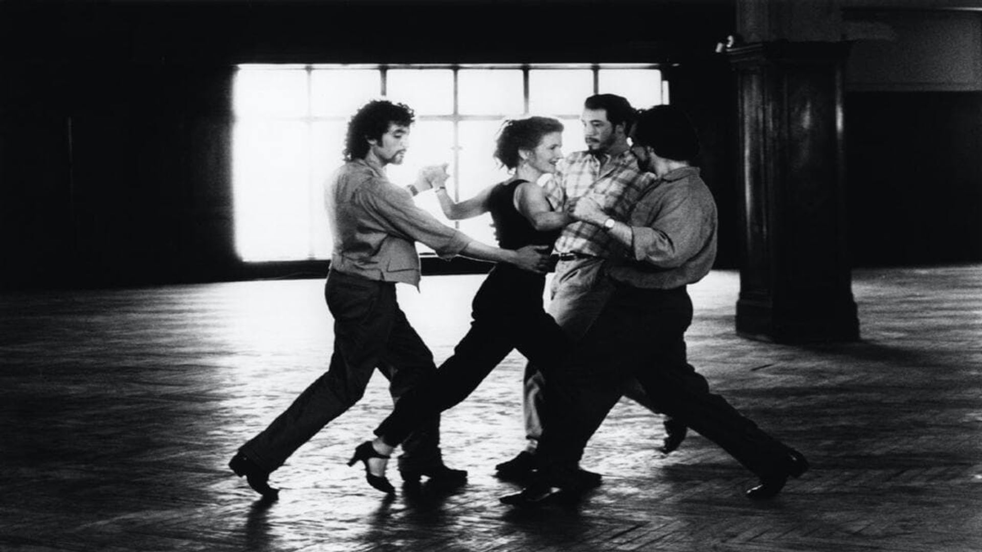 The Tango Lesson background