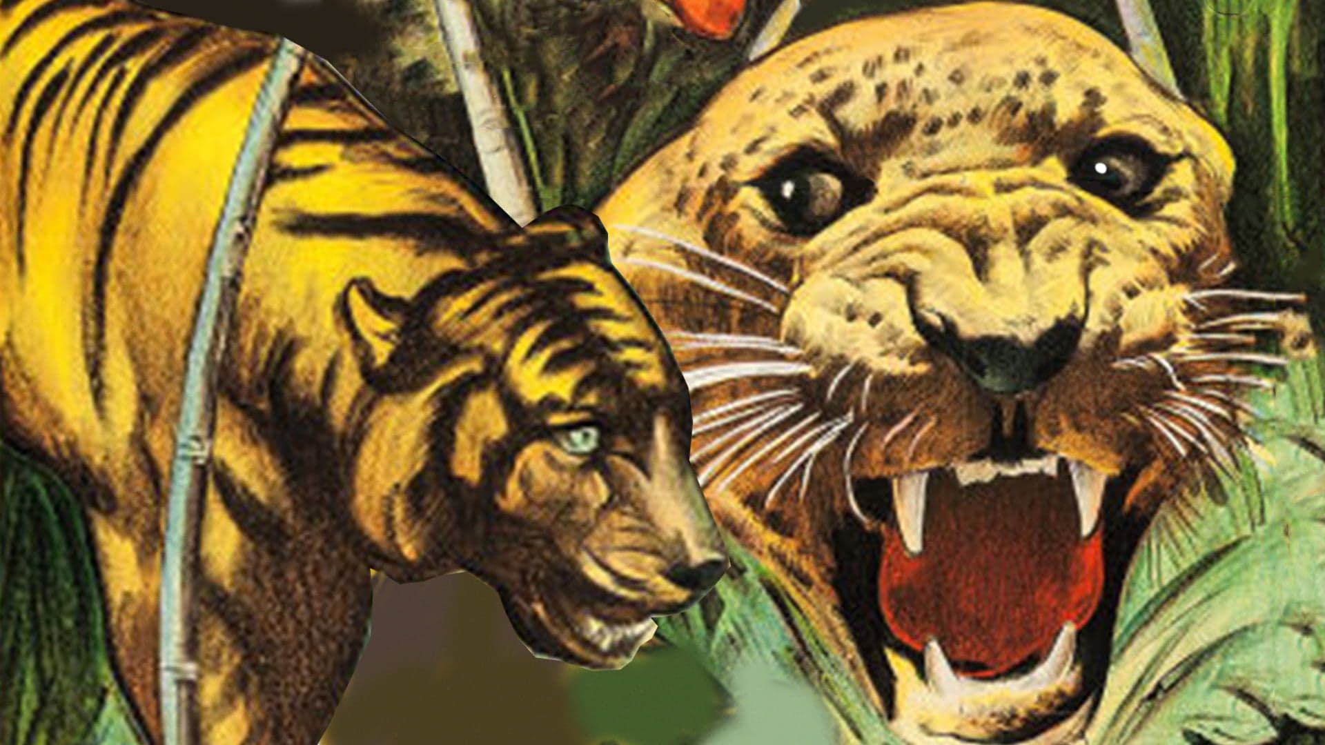 Jaws of the Jungle background