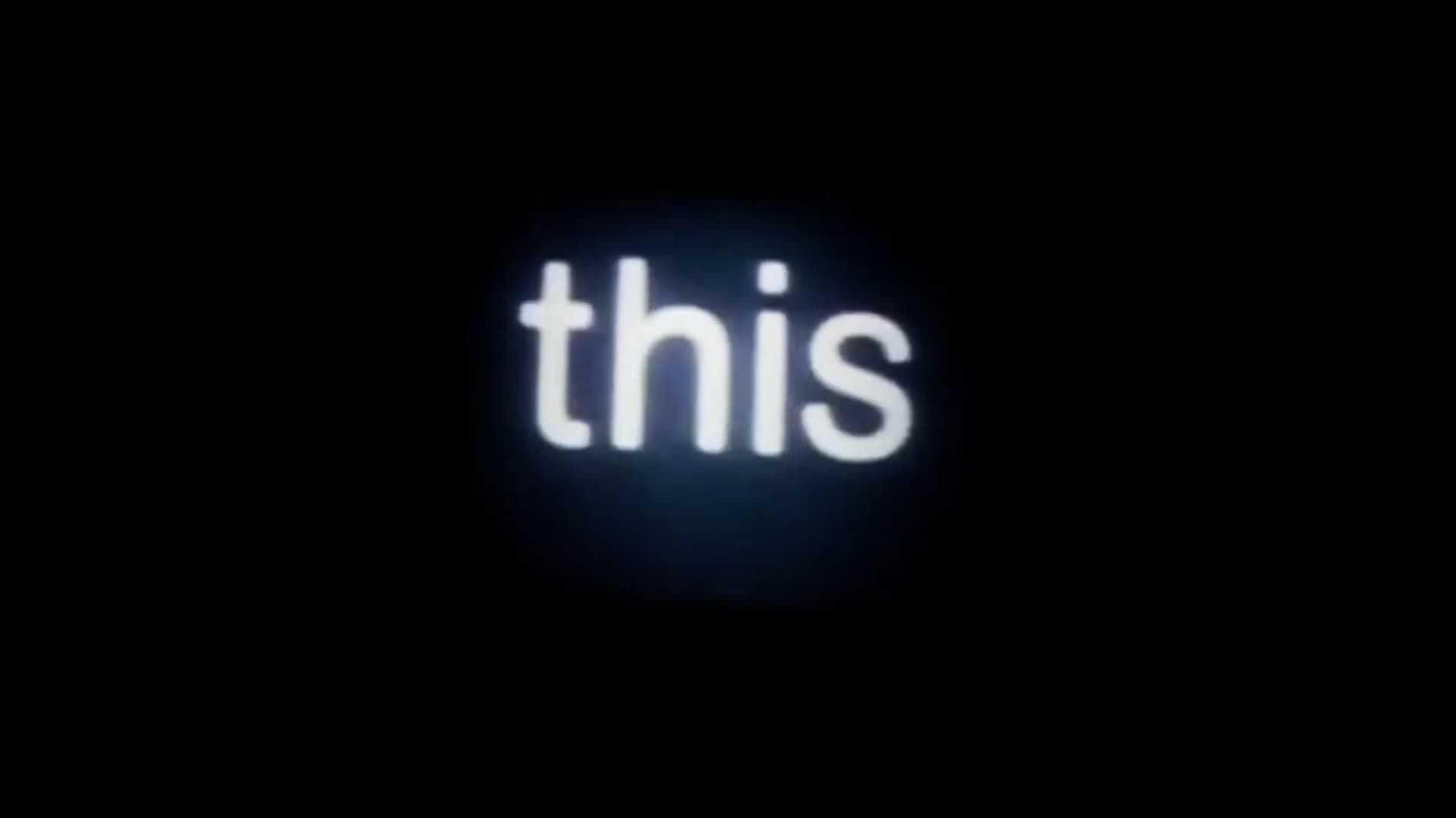 So Is This background