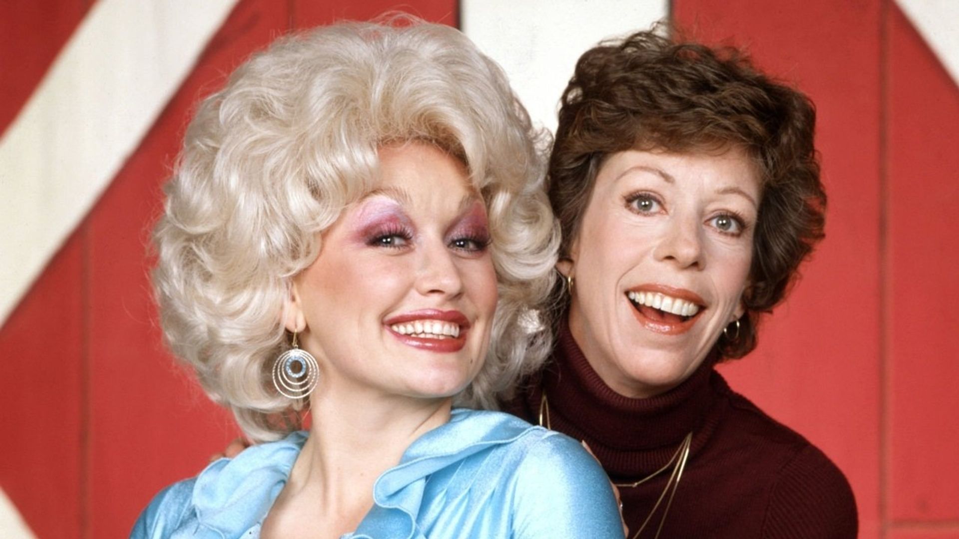 Dolly & Carol in Nashville background
