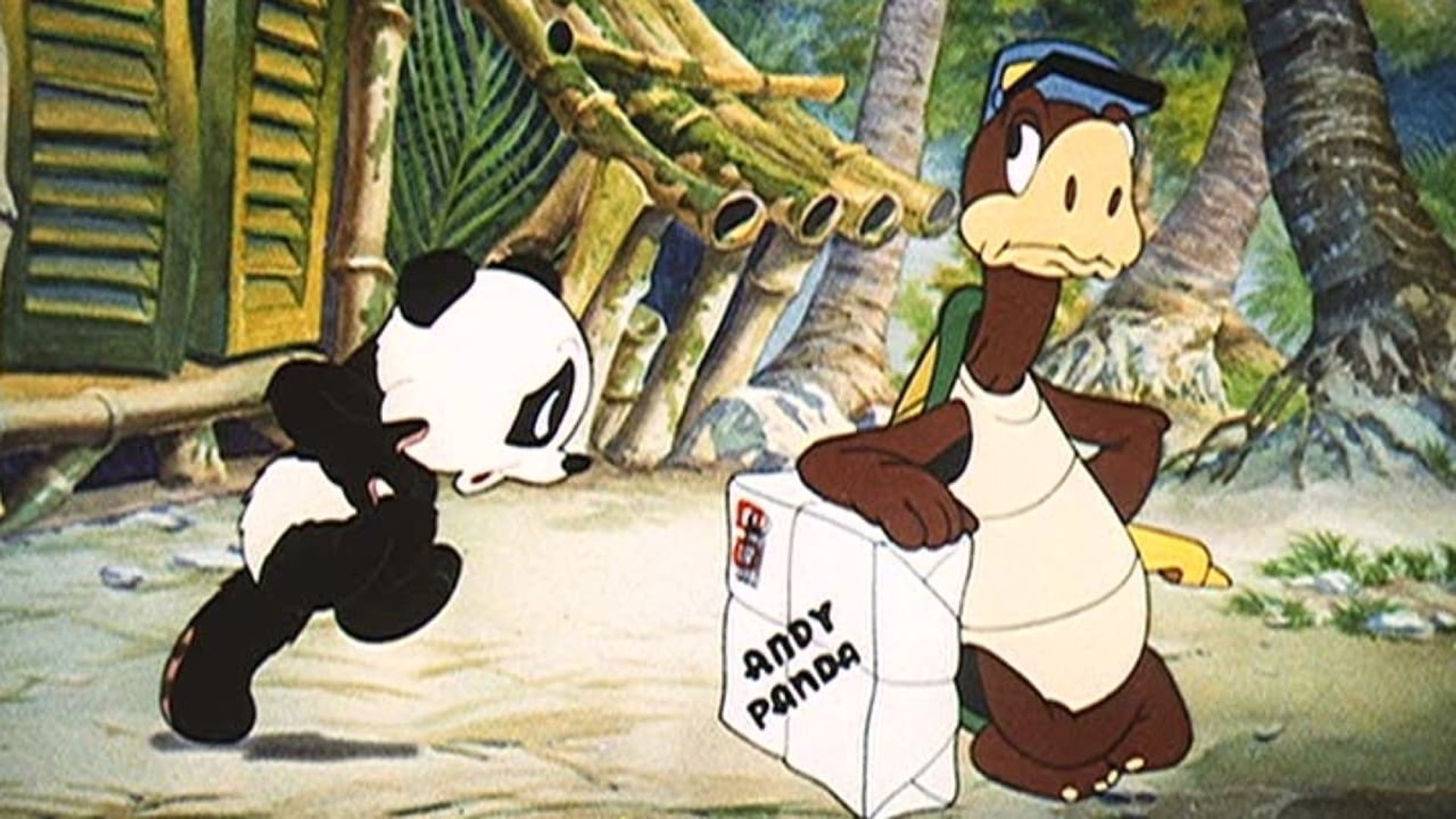 100 Pigmies and Andy Panda background