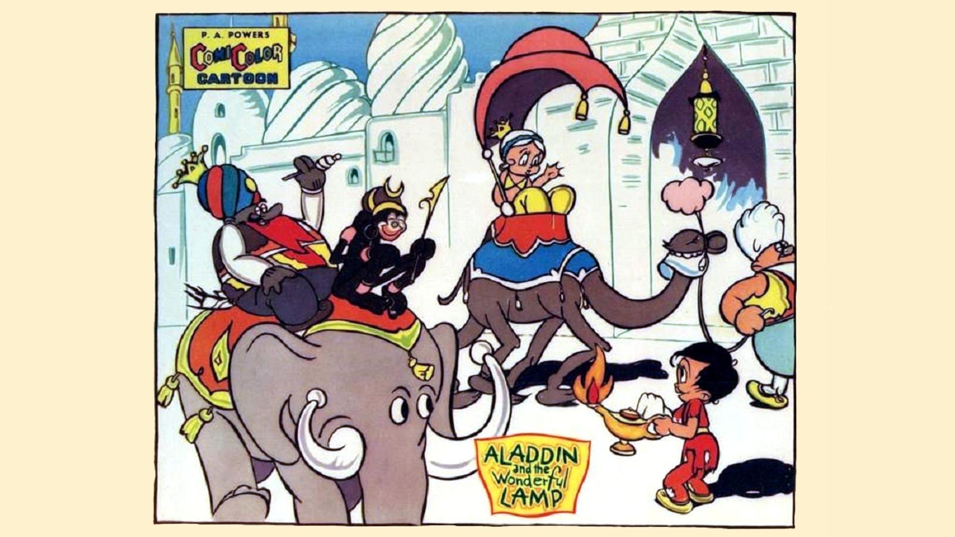 Aladdin and the Wonderful Lamp background