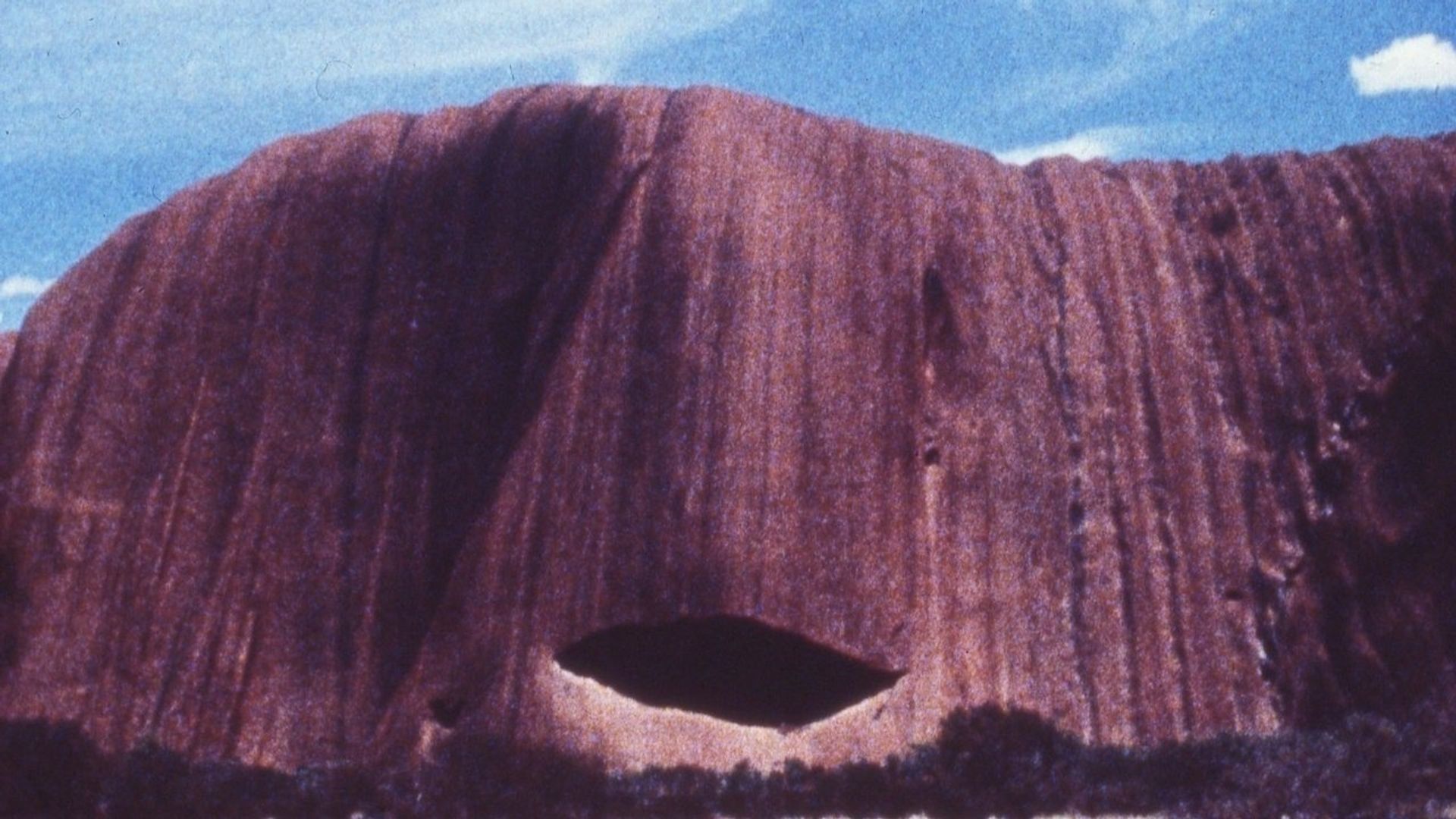 At Uluru background
