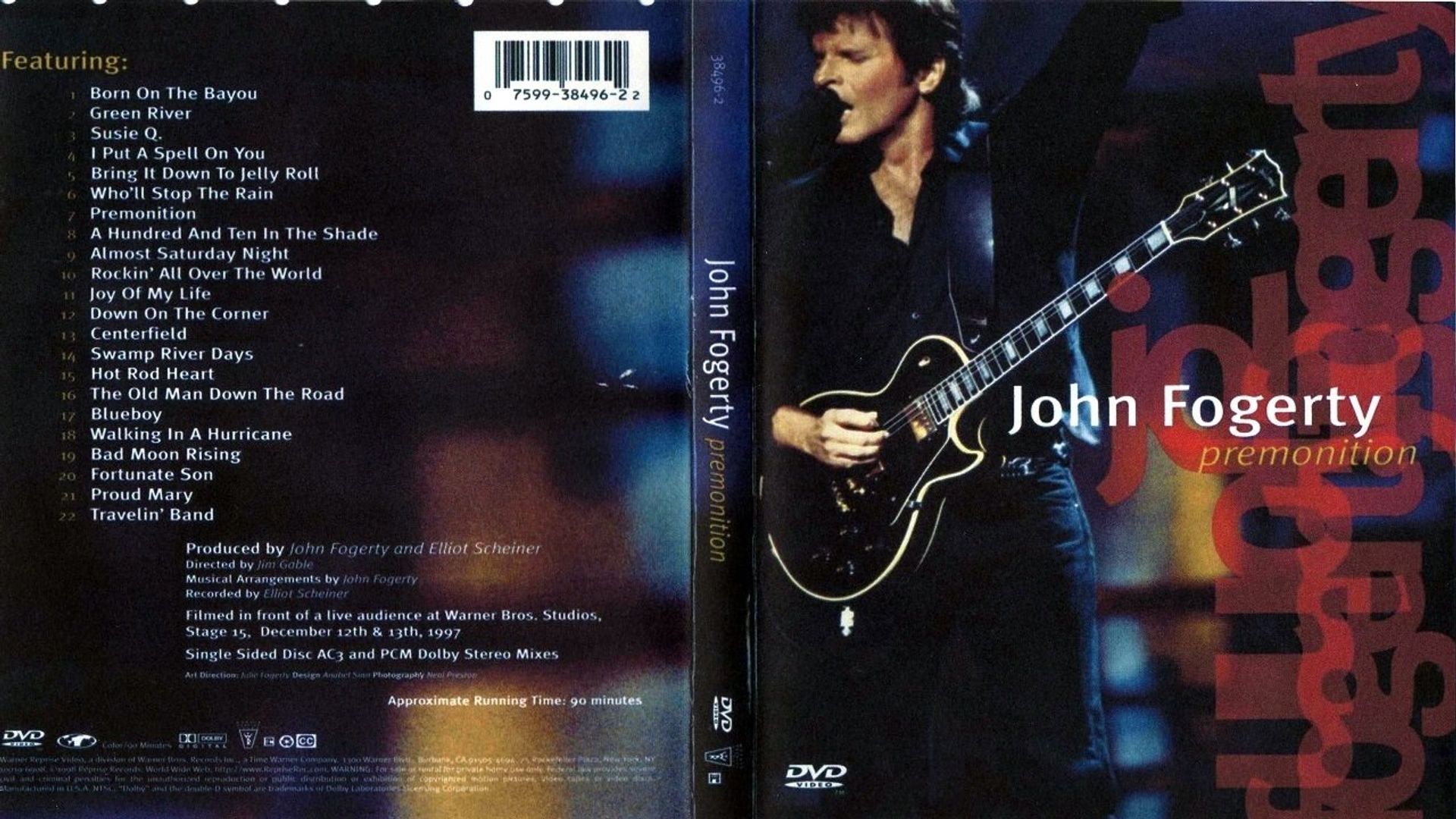 John Fogerty: Premonition Concert background