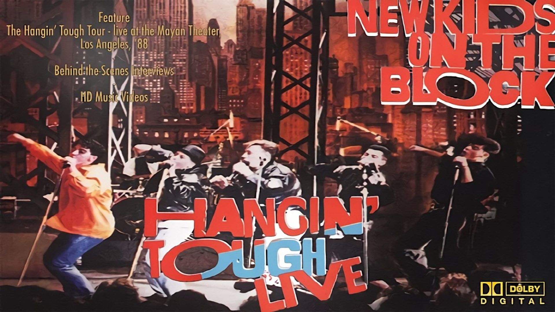 Hangin' Tough Live background