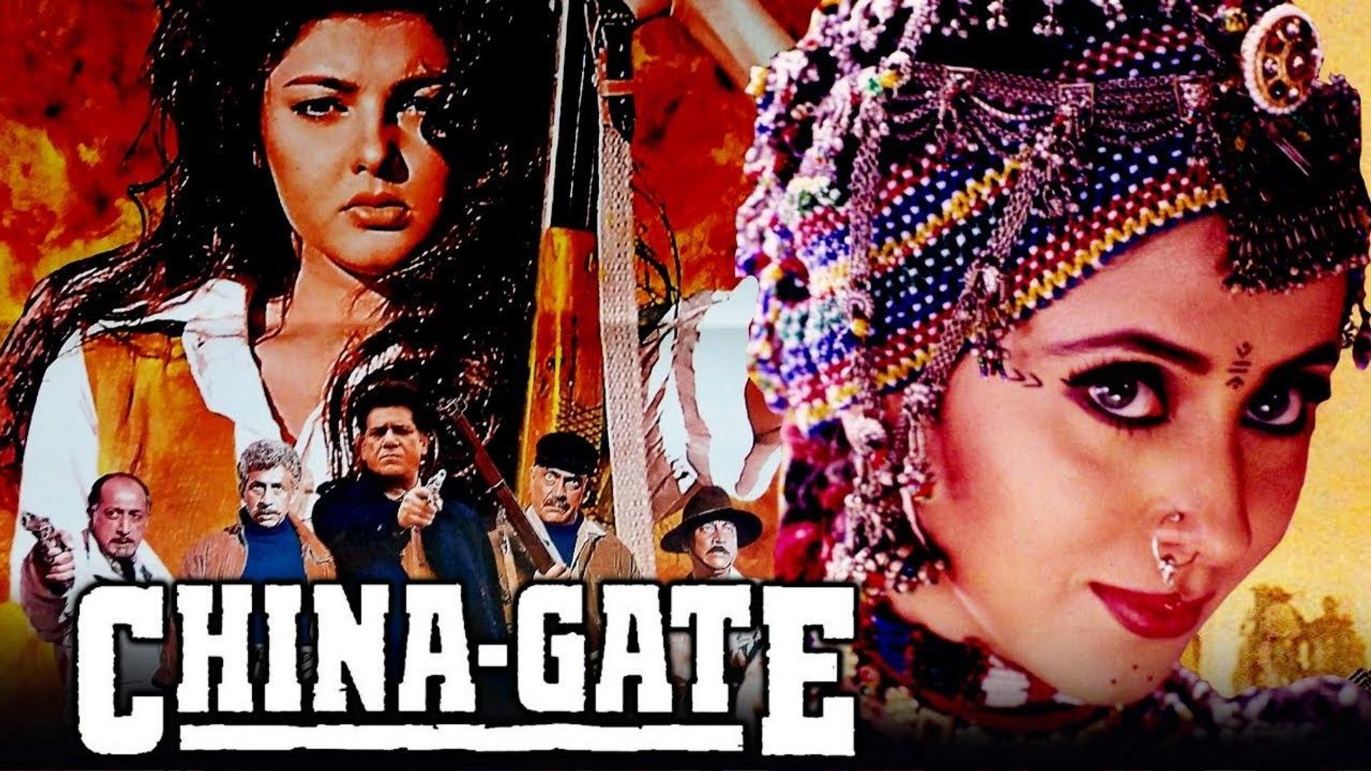 China Gate background