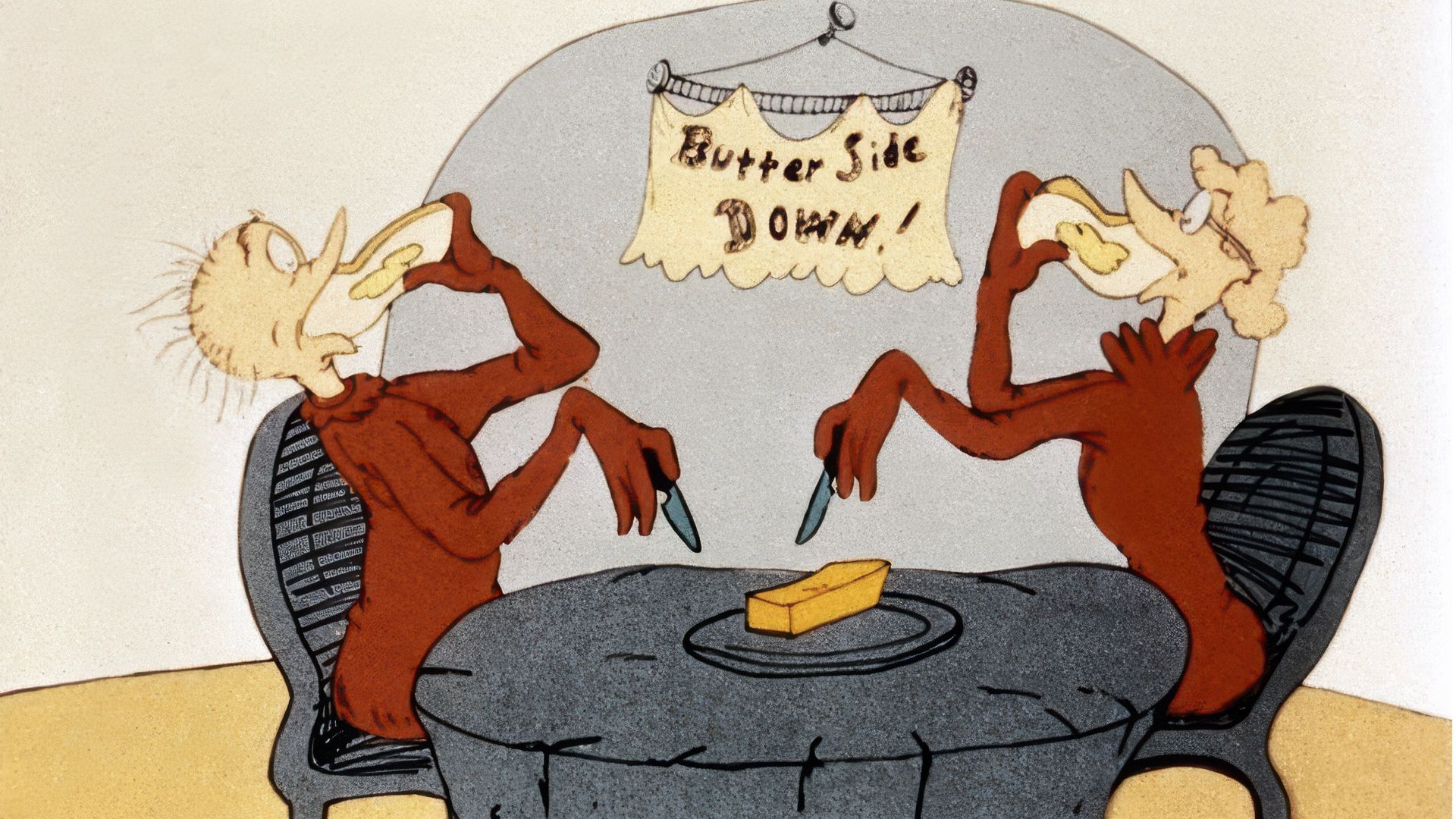 The Butter Battle Book background