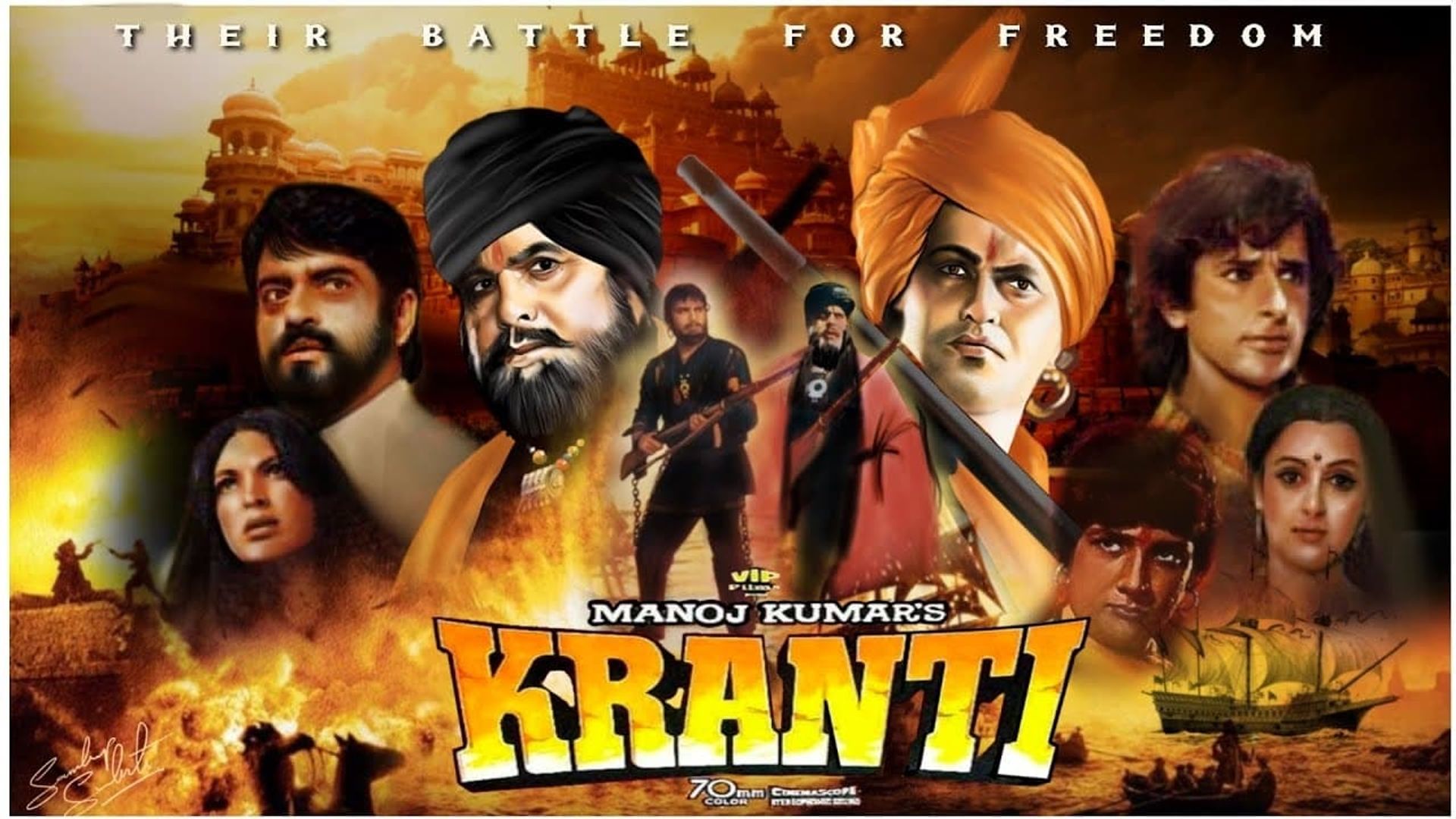 Kranti background