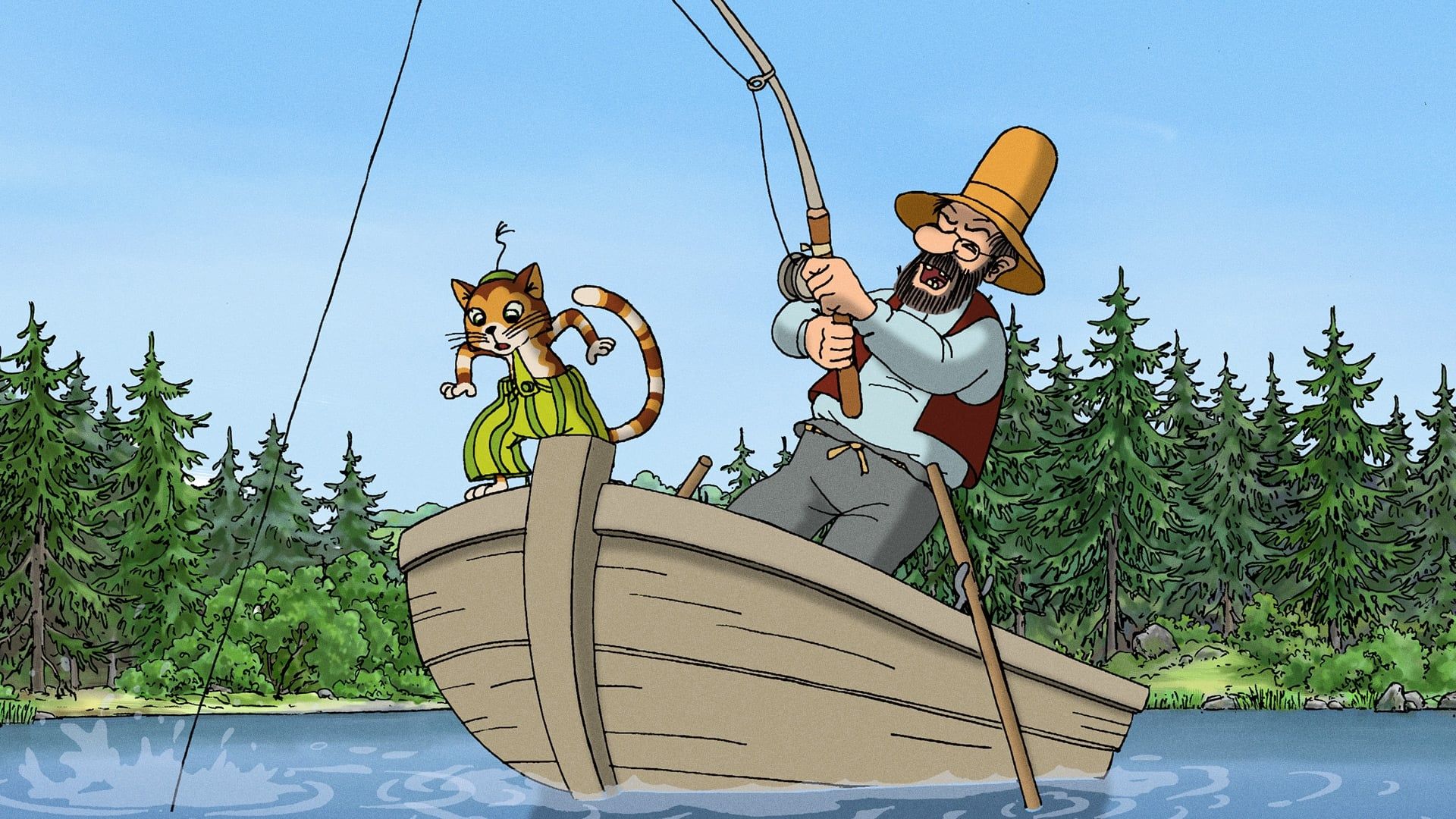 Pettson och Findus - Kattonauten background