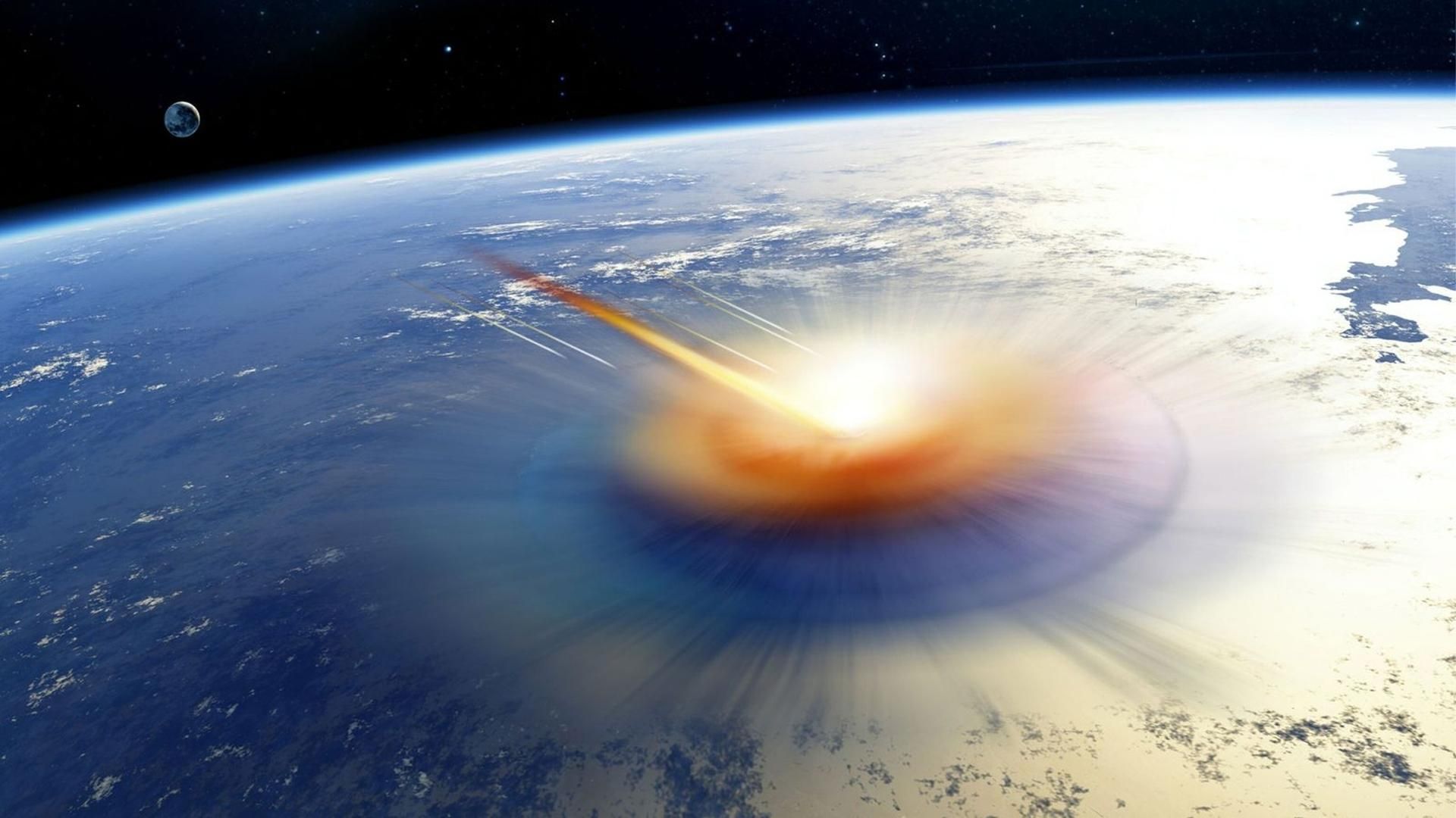Asteroids: Deadly Impact background