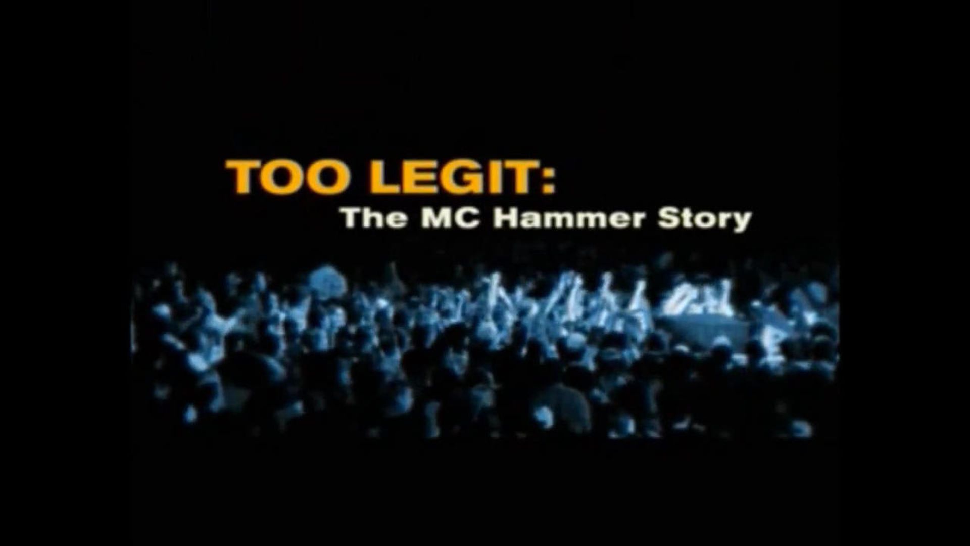 Too Legit: The MC Hammer Story background