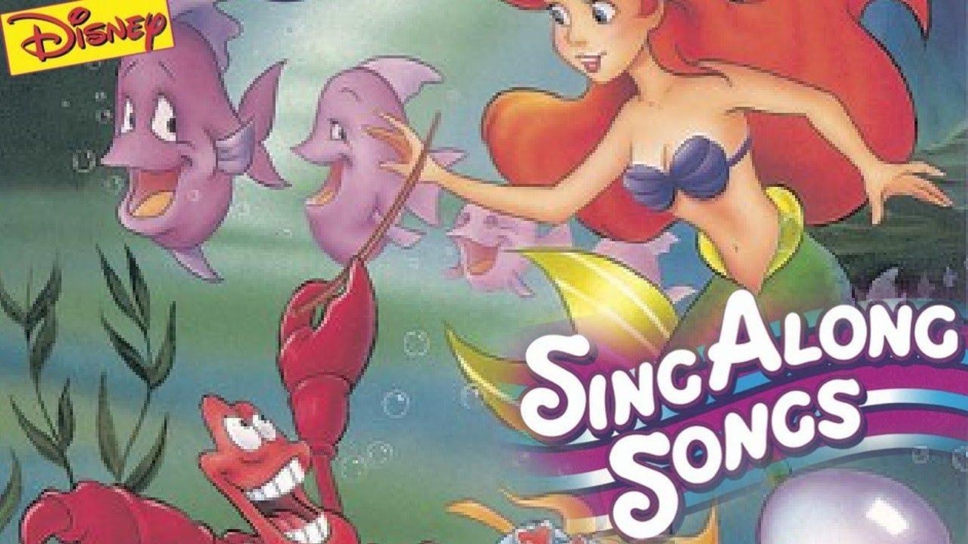Disney Sing-Along-Songs: Under the Sea background
