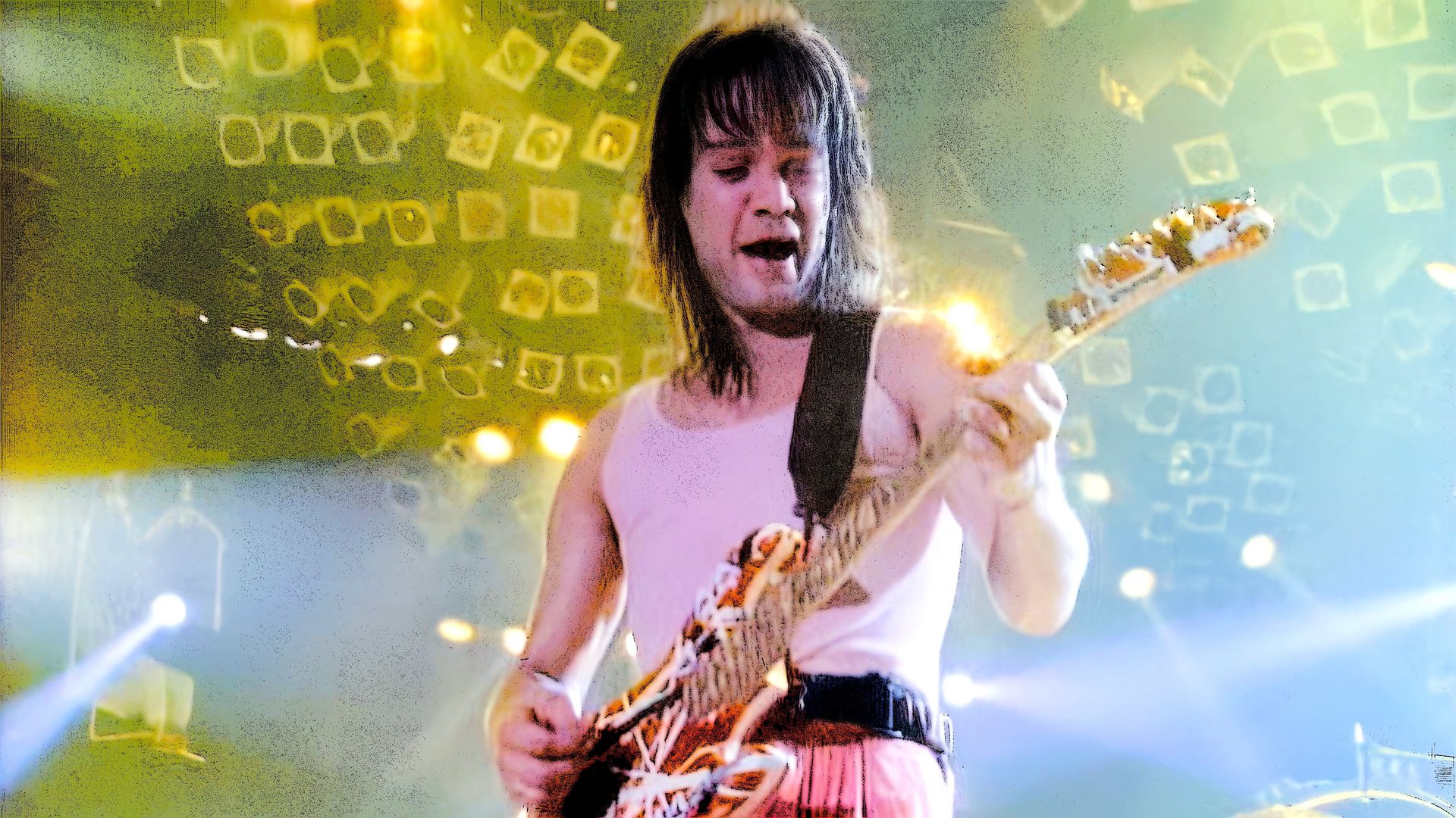 Van Halen Live Without a Net background