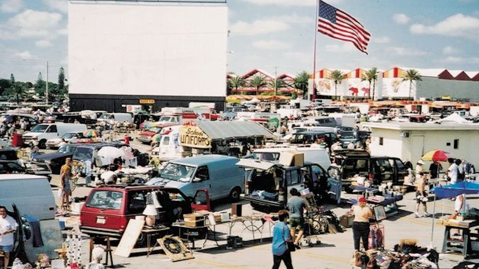 A Flea Market Documentary background