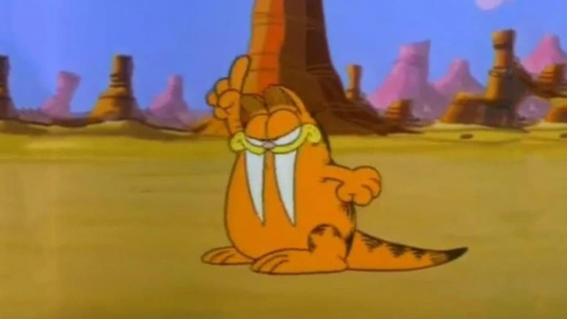 Garfield: His 9 Lives background